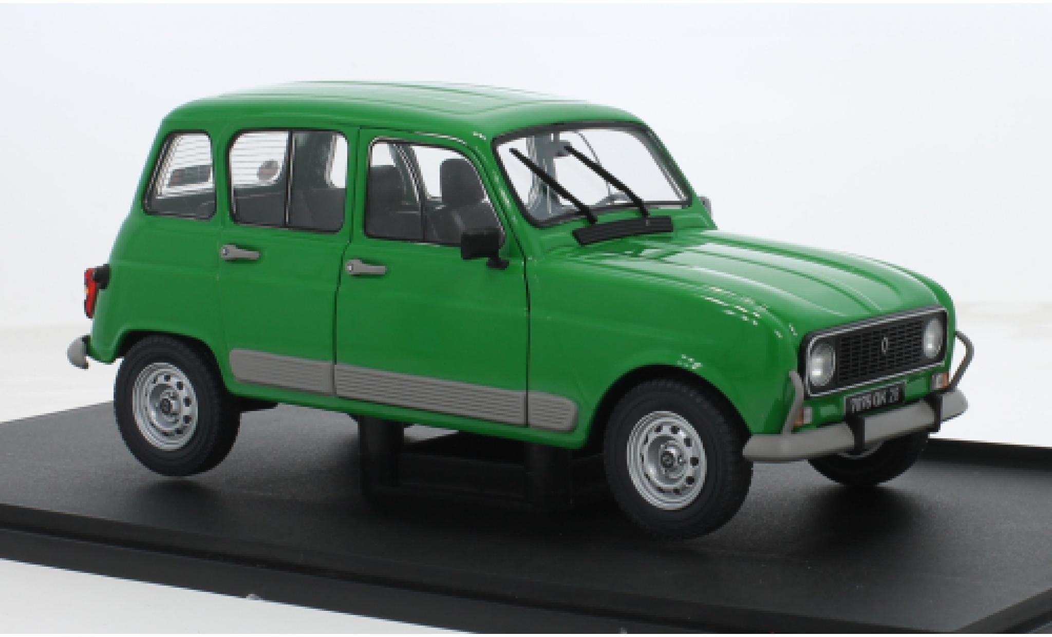Renault 4 1/18 Solido GTL green 1978 1:18 diecast model cars