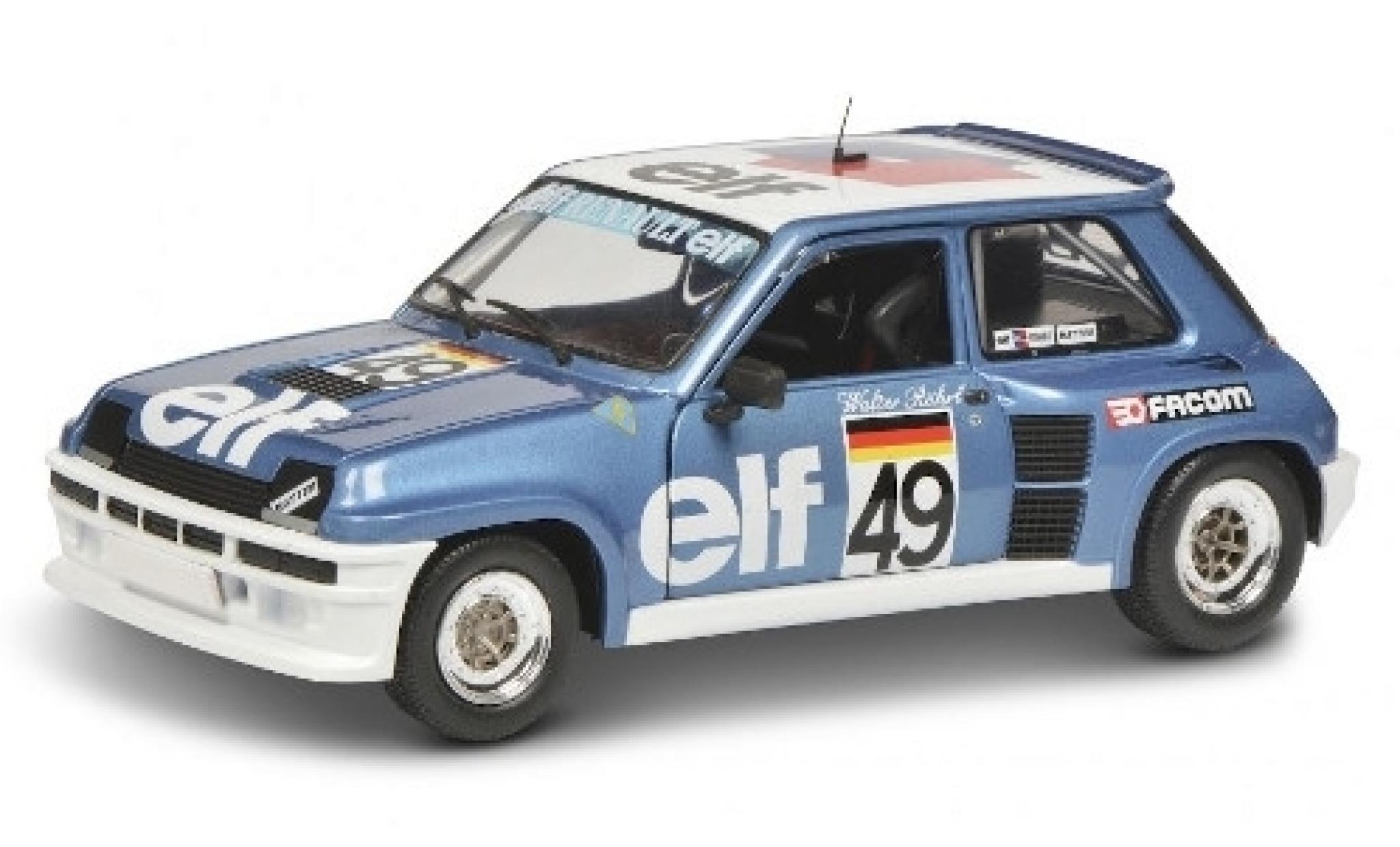 Renault 5 1/18 Solido Turbo No.49 Elf Elf Turbo Europacup Zeltweg 1981 W.R&ouml;hrl diecast model cars