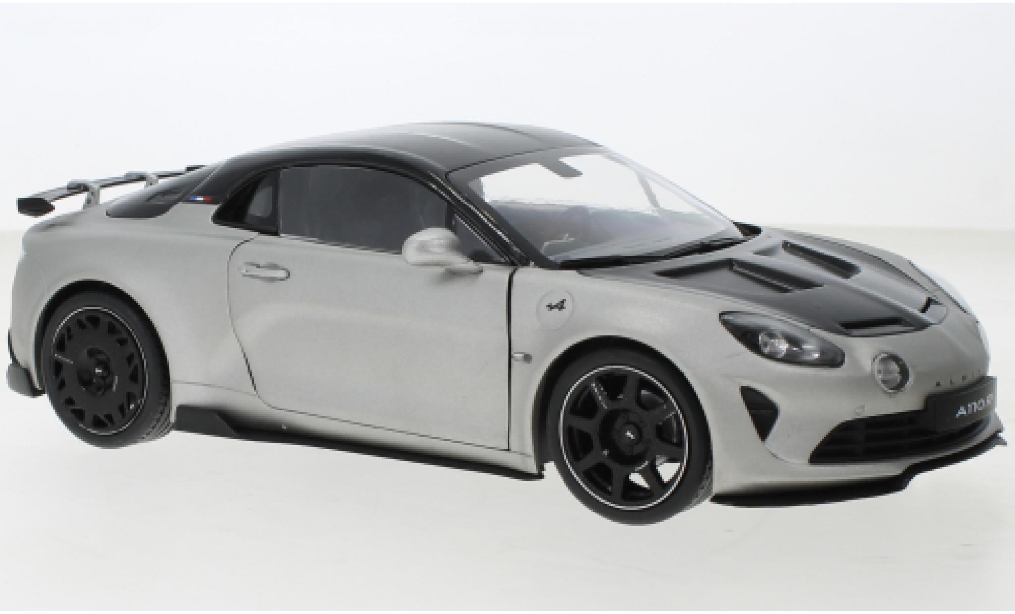 Alpine A110 1/18 Solido Radicale argent matte 2023 diecast model cars