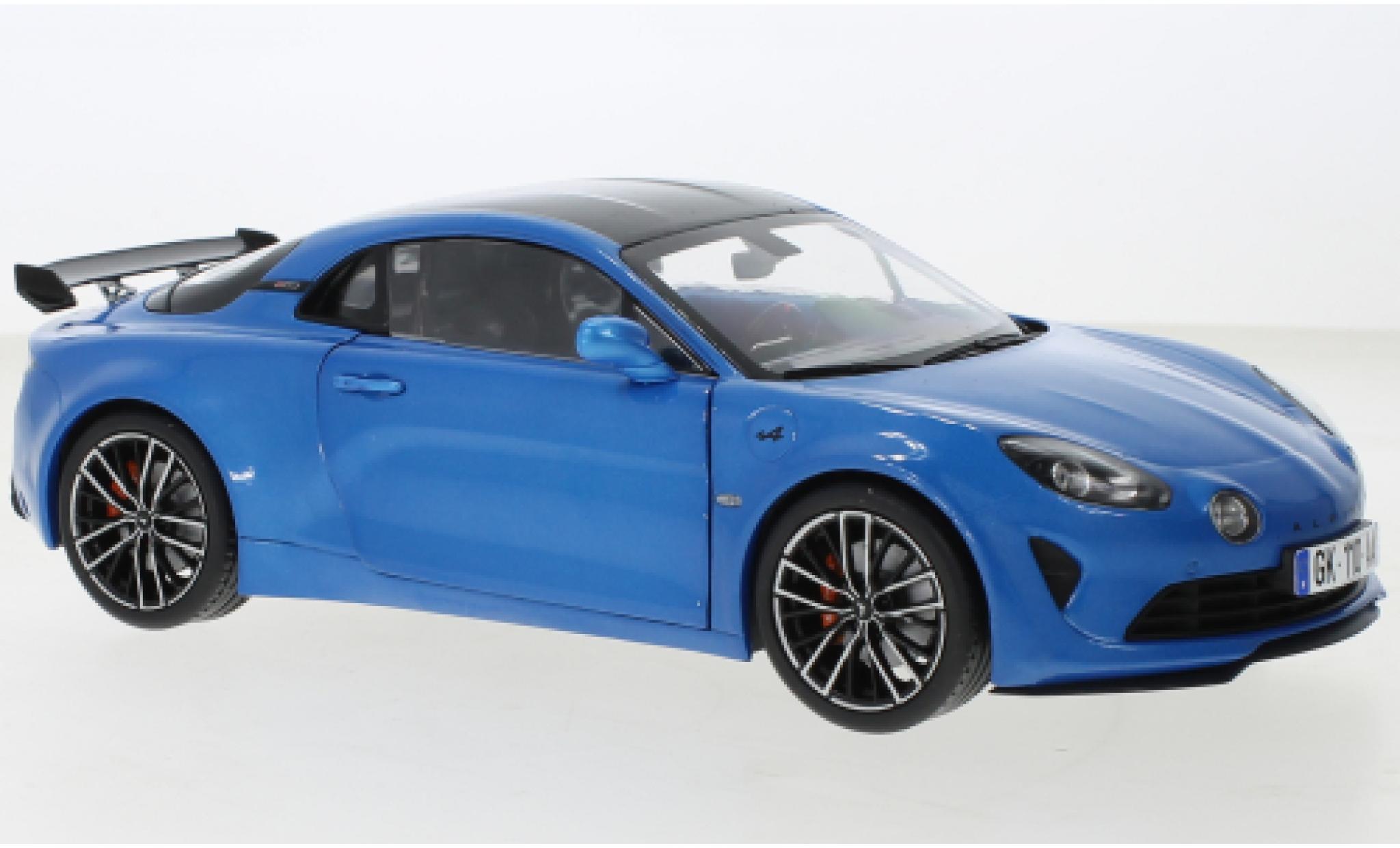 Alpine A110 1/18 Solido S Aero Pack metallise blue 2023 diecast model cars