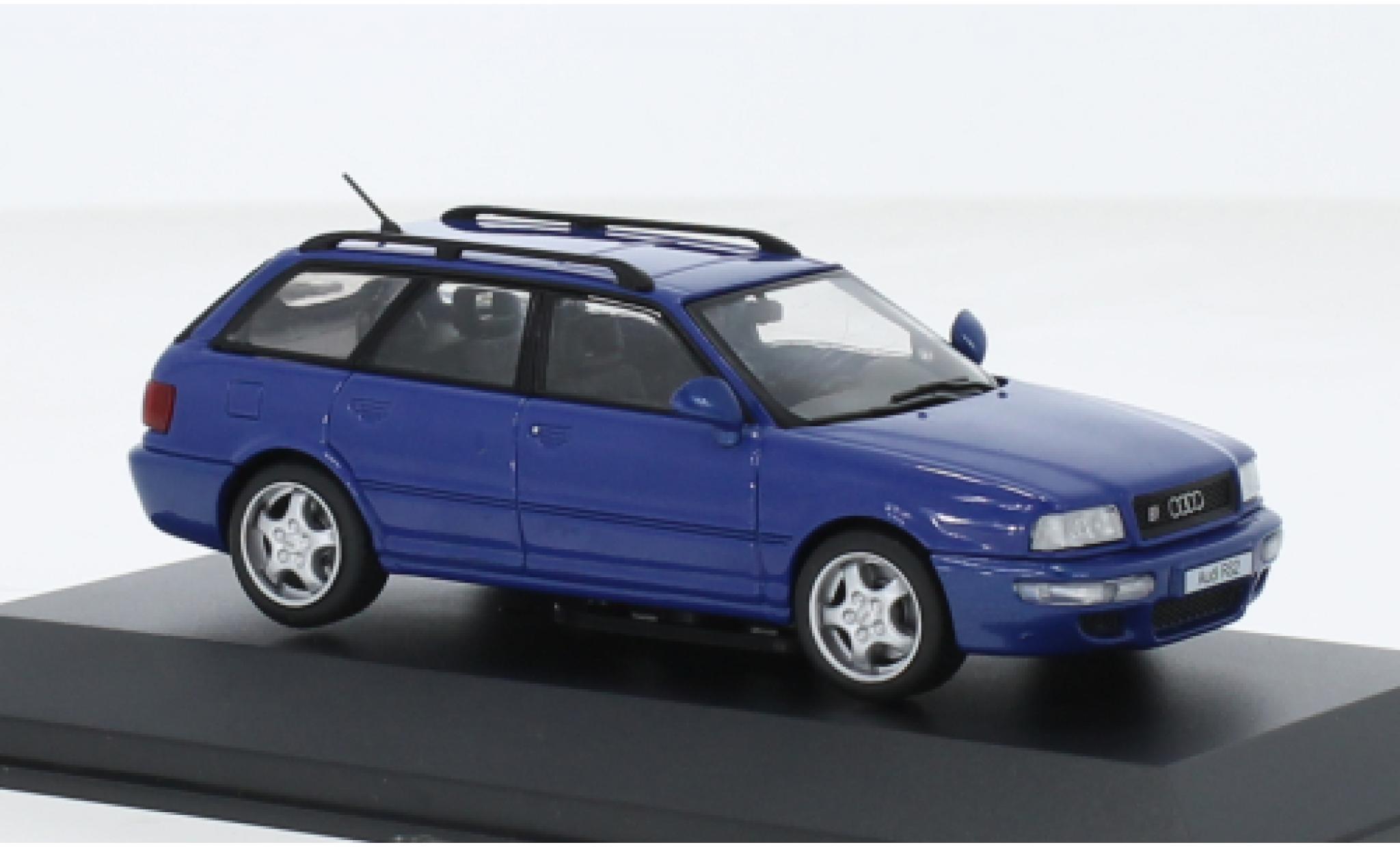 Audi RS2 1/43 Solido Avant blue 1995 diecast model cars
