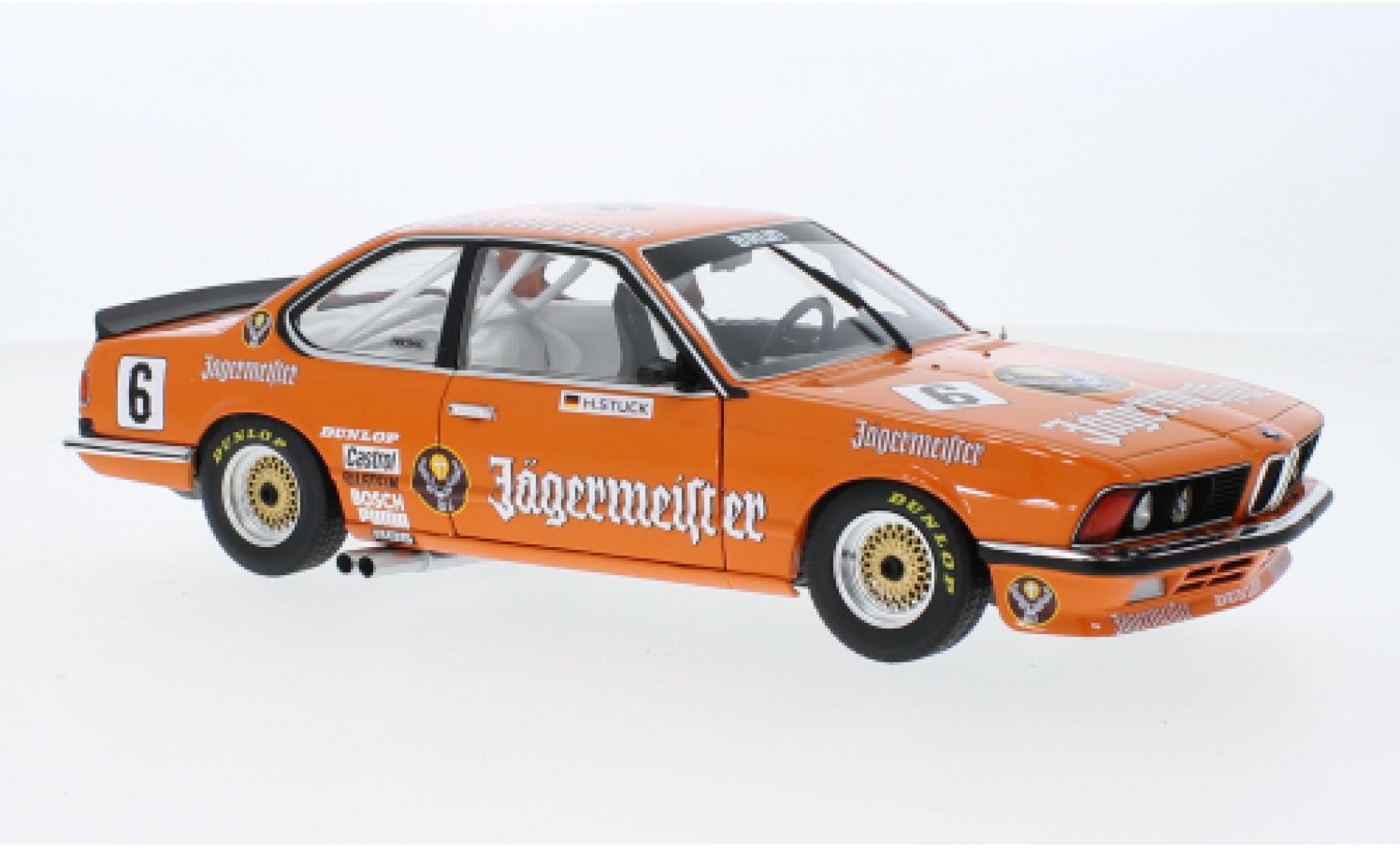 Bmw 635 1/18 Solido CSi (E24) No.6 J&auml;germeister ETCC 1984 diecast model cars