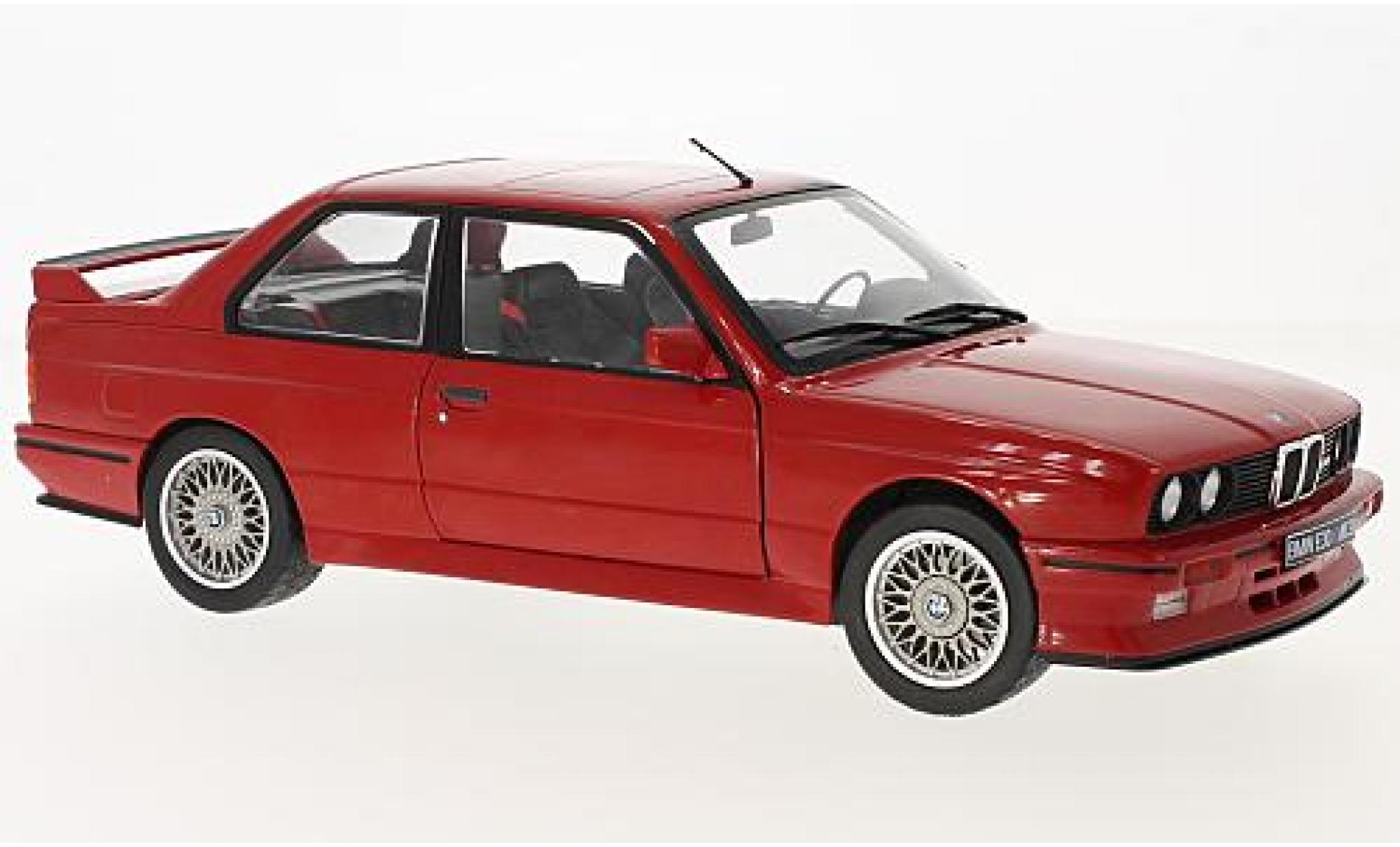 Bmw M3 1/18 Solido (E30) red 1986 diecast model cars