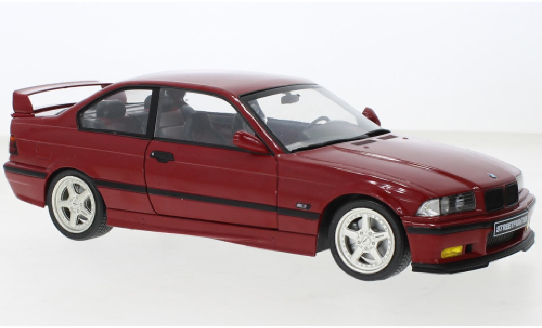 Bmw M3 1/18 Solido (E36) red fonc&eacute; 1994 diecast model cars