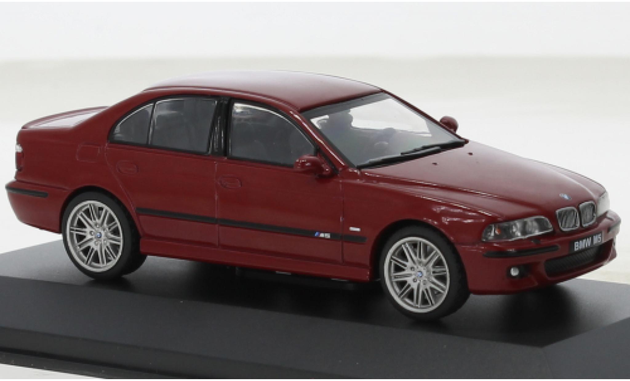 Bmw M5 1/43 Solido (E39) red fonc&eacute; 2004 diecast model cars