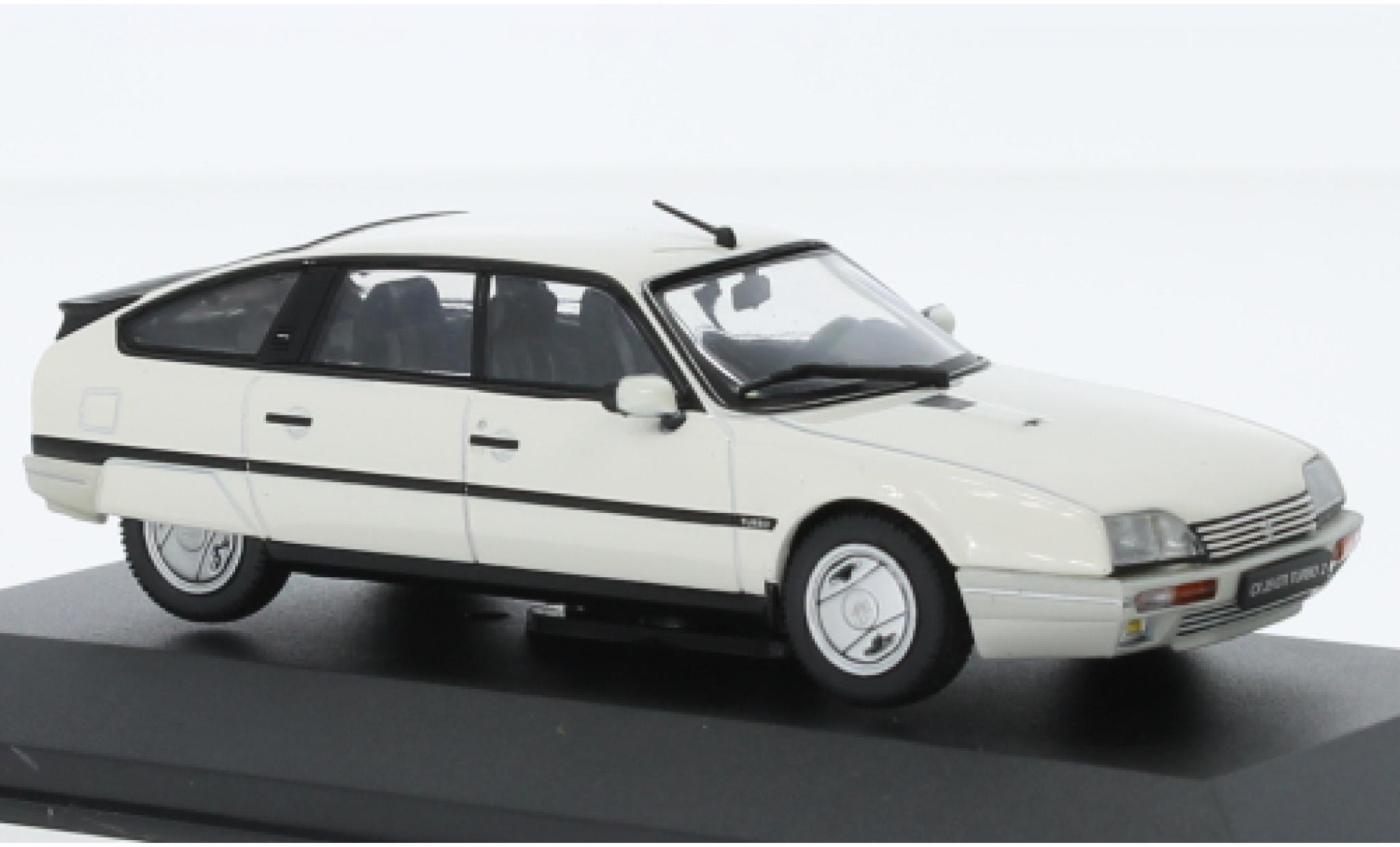 Citroen CX 1/43 Solido GTI Turbo II white 1989 diecast model cars