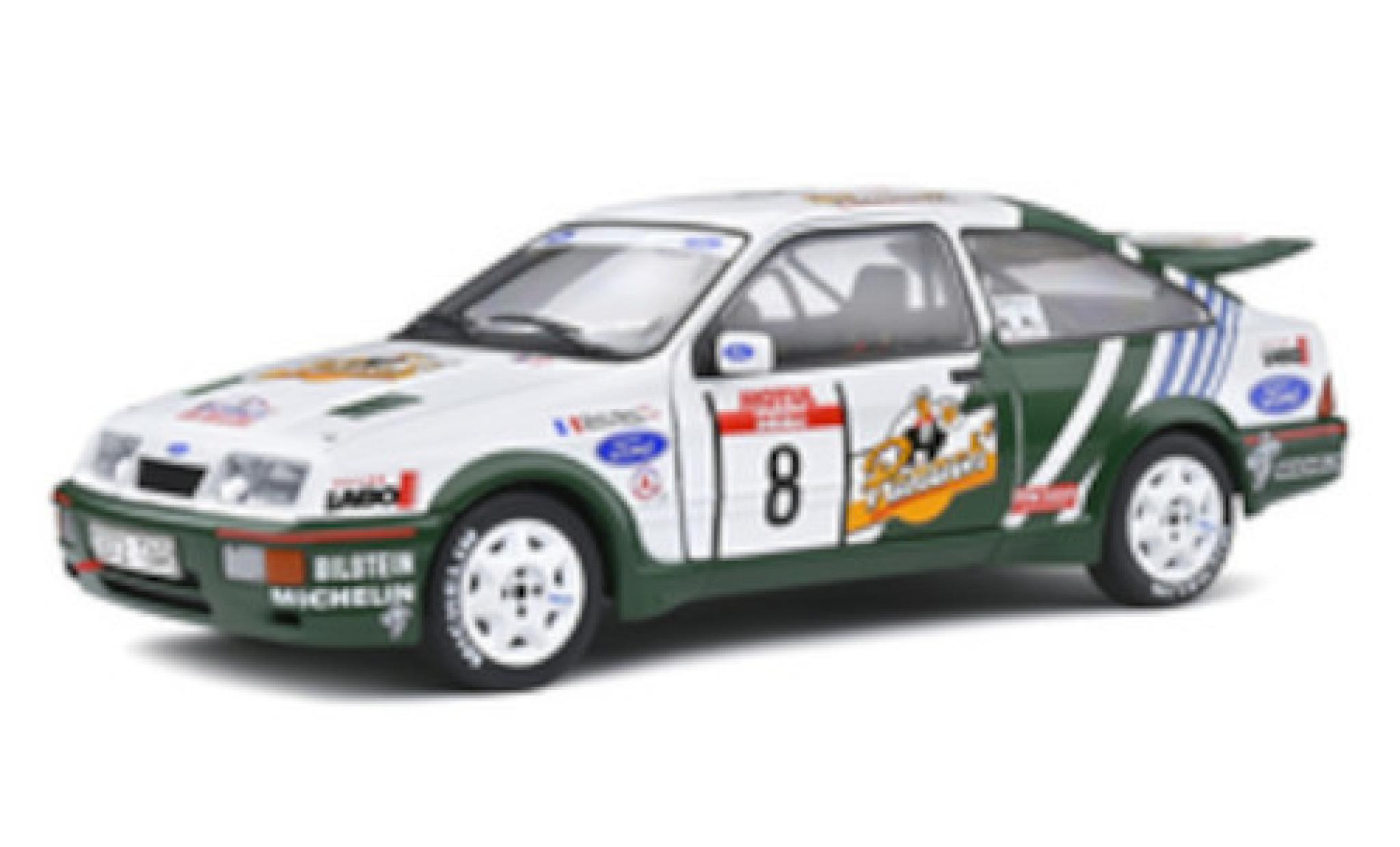Ford Sierra 1/18 Solido RS Cosworth No.8 Panach Rally WM Tour de Corse 1988 diecast model cars