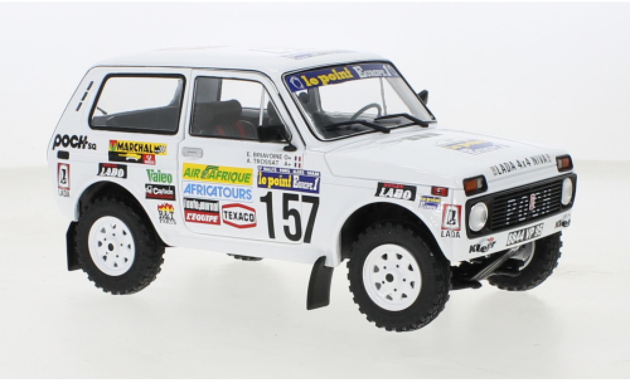 Lada Niva 1/18 Solido No.157 Rally Paris Dakar 1983 diecast model cars