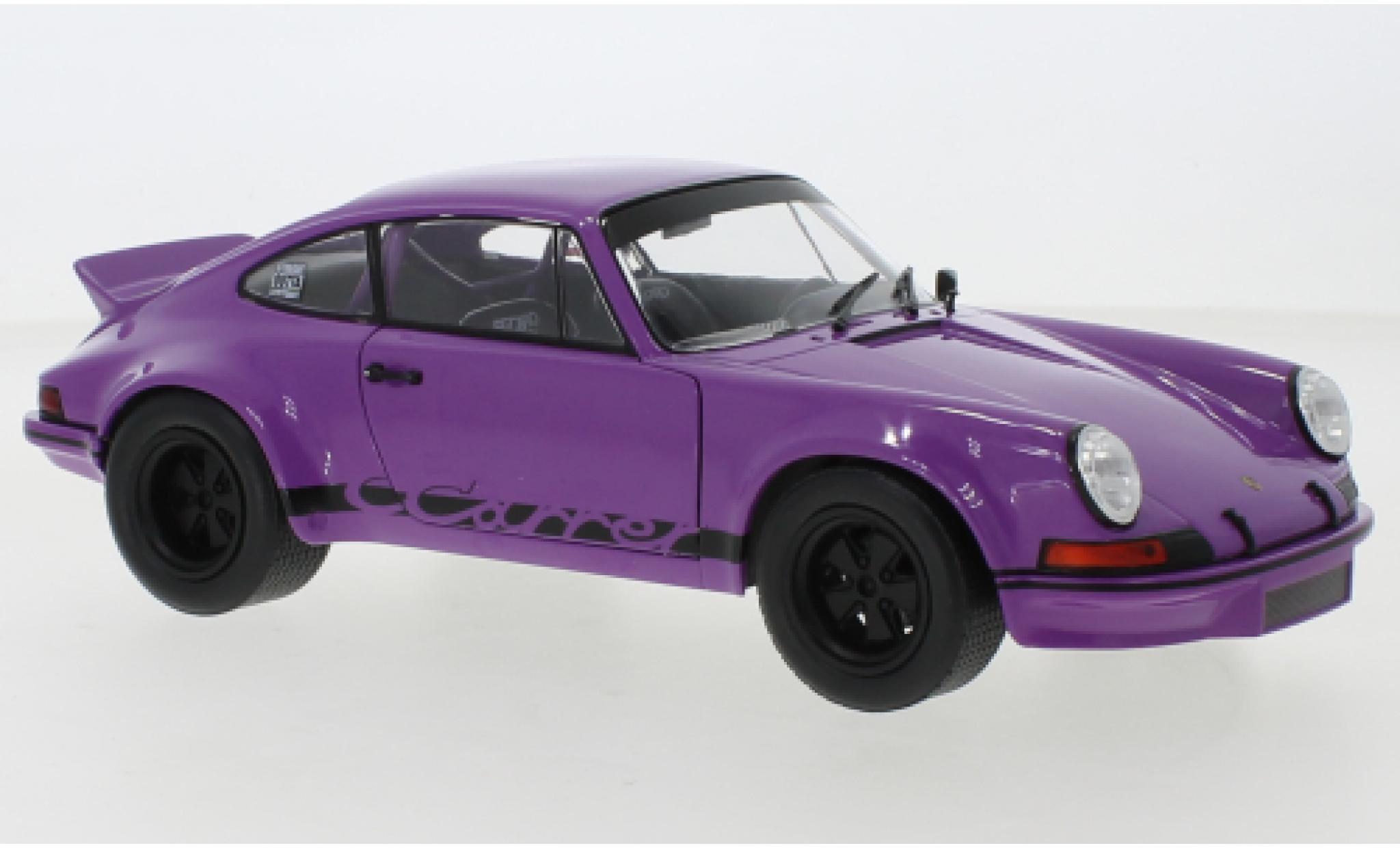 Porsche 911 1/18 Solido RSR lila 1973 diecast model cars