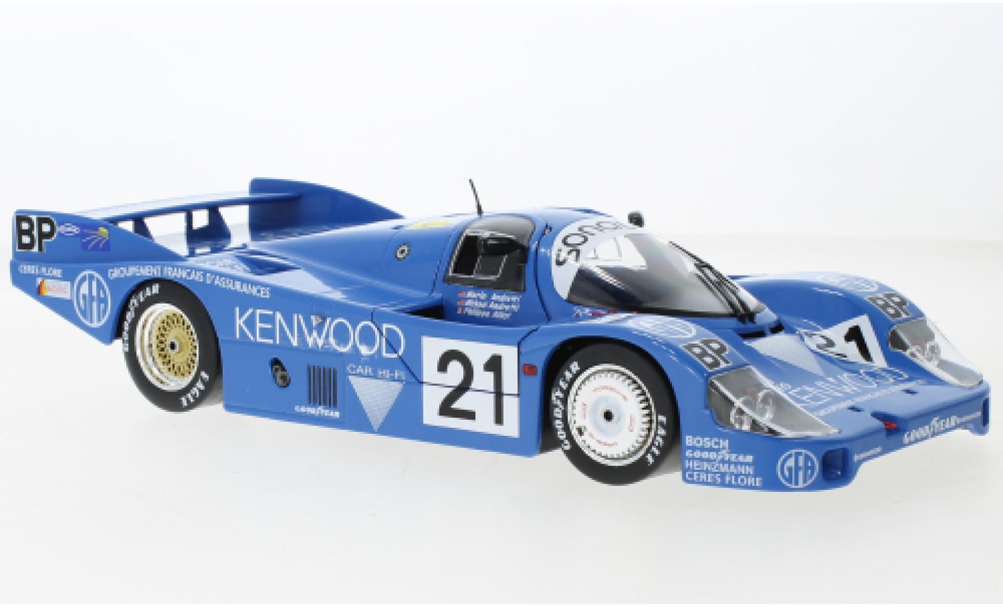 Porsche 956 1983 1/18 Solido LH RHD No.21 Kenwood 24h Le Mans diecast model cars