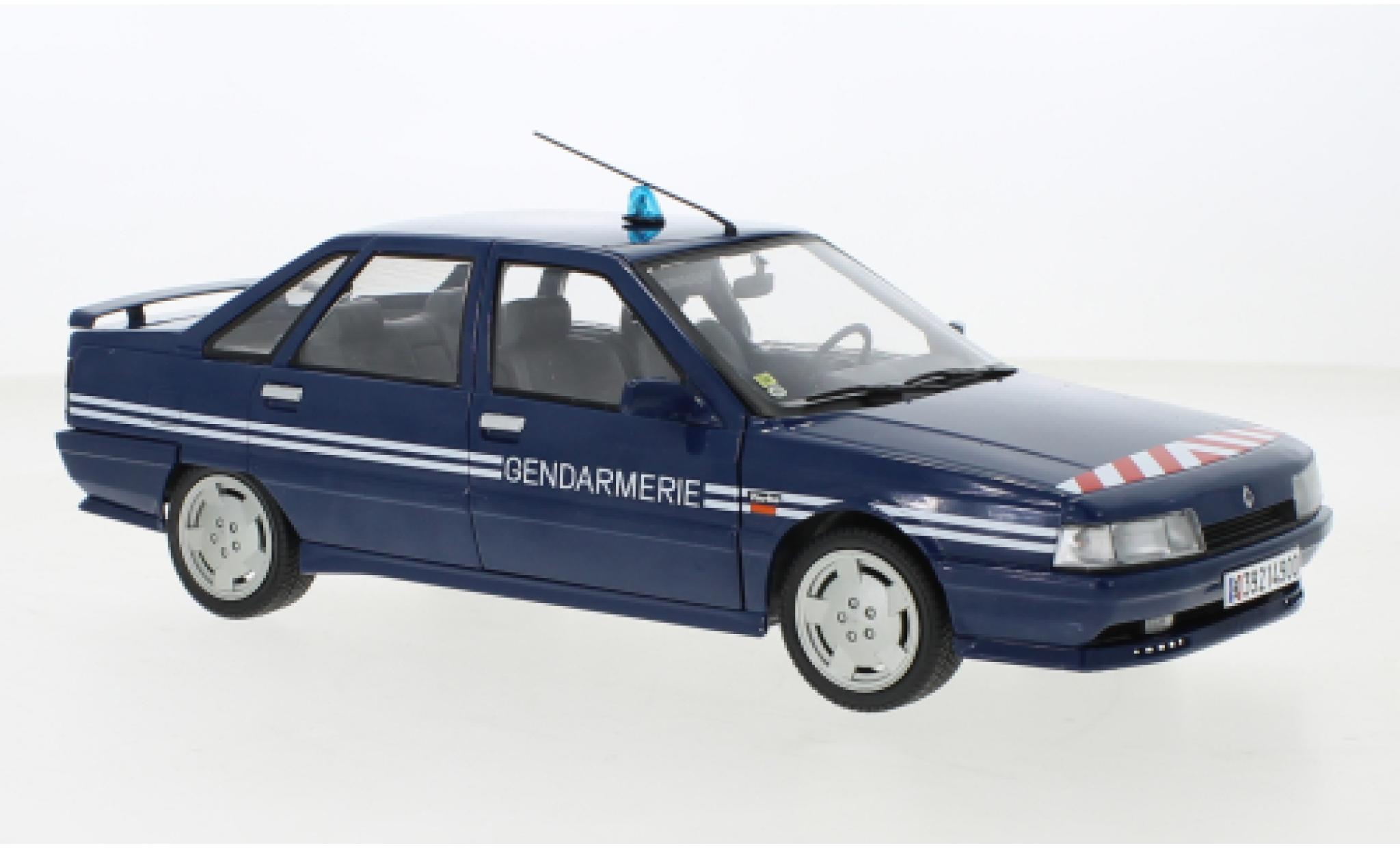 Renault 21 1/18 Solido Turbo Gendarmerie (F) 1992 diecast model cars