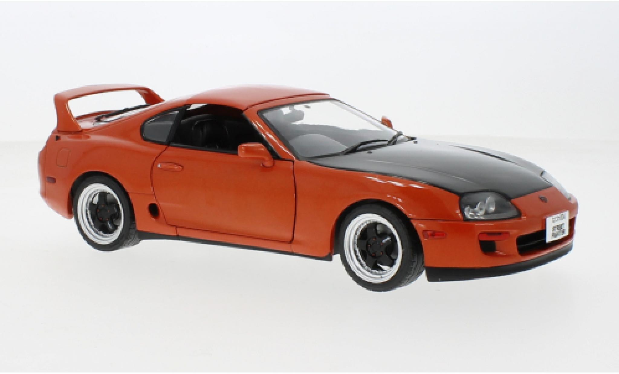 Toyota Supra 1/18 Solido MK4 (A80) metallise orange/black 1993 diecast model cars