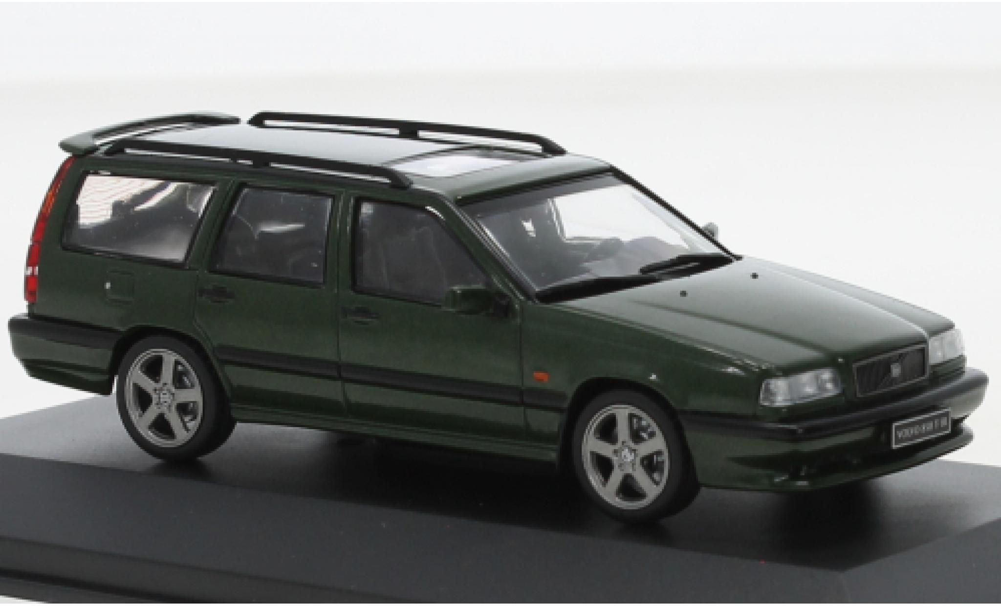Volvo 850 1/43 Solido T5-R metallise green fonc&eacute; diecast model cars