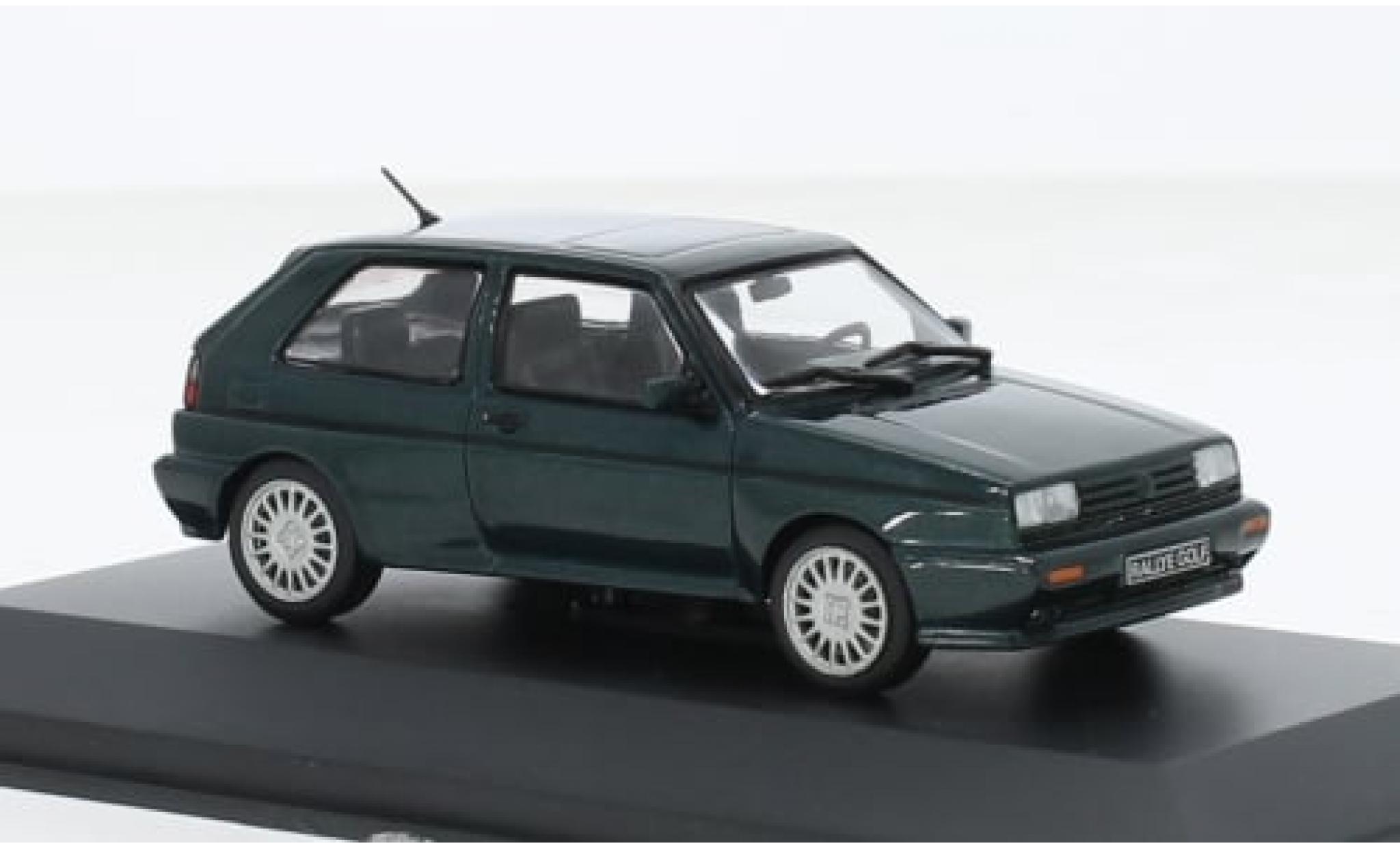Volkswagen Golf 1/43 Solido II Rally G60 metallise green 1:43 diecast model cars