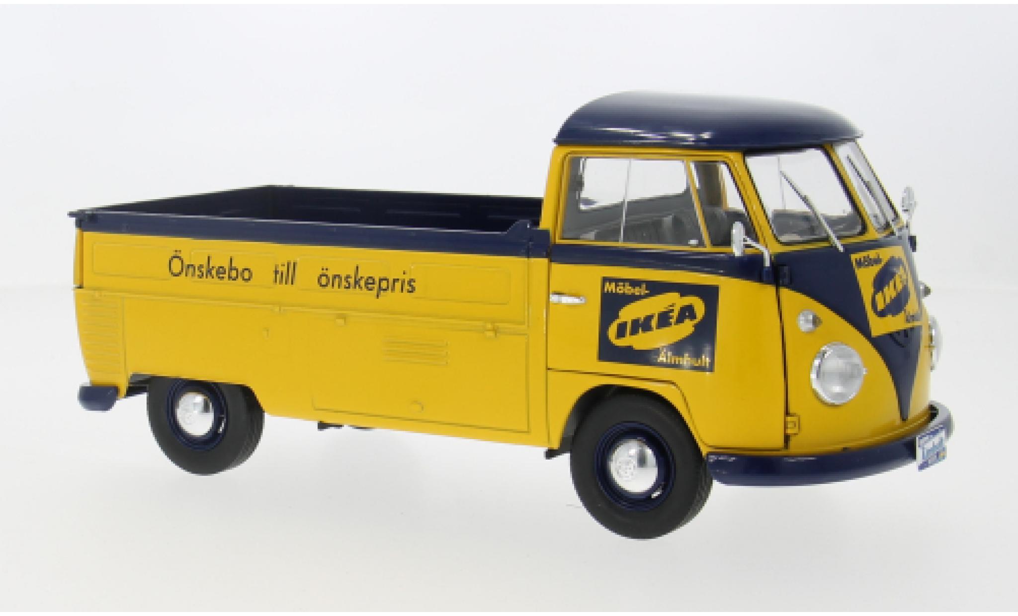 Volkswagen T1 1/18 Solido Pick Up yellow 1950 1:18 diecast model cars