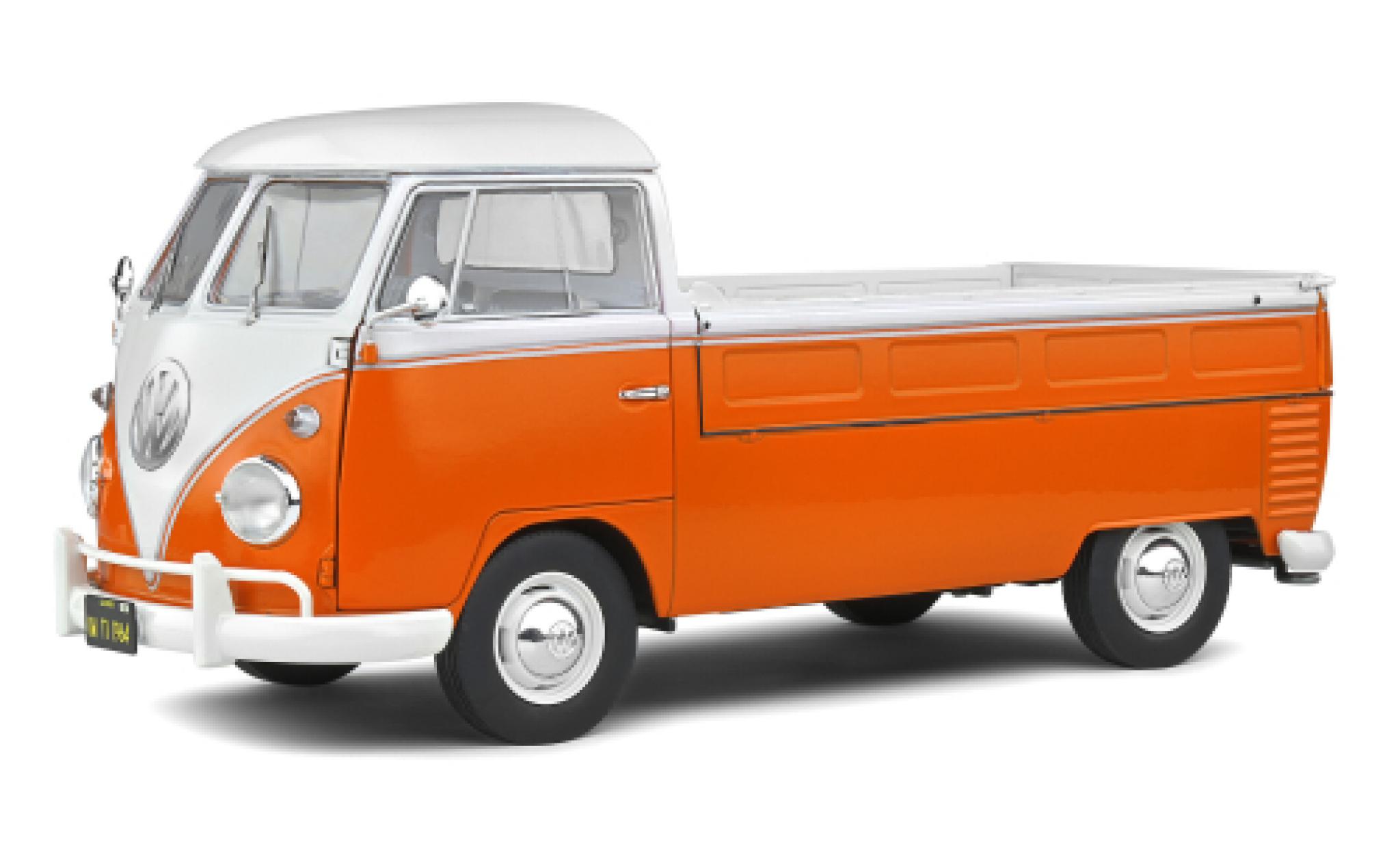 Volkswagen T1 1/18 Solido Pritsche orange/white 1950 diecast model cars
