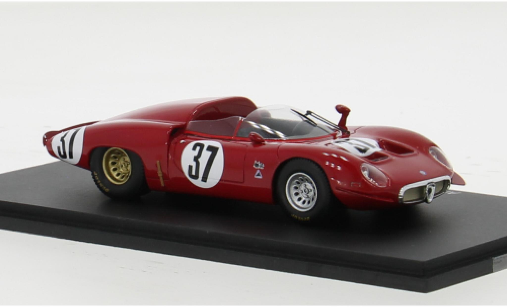 Alfa Romeo 33 1/43 Spark RHD No.37 Test Le Mans 1967 1:43 diecast model cars