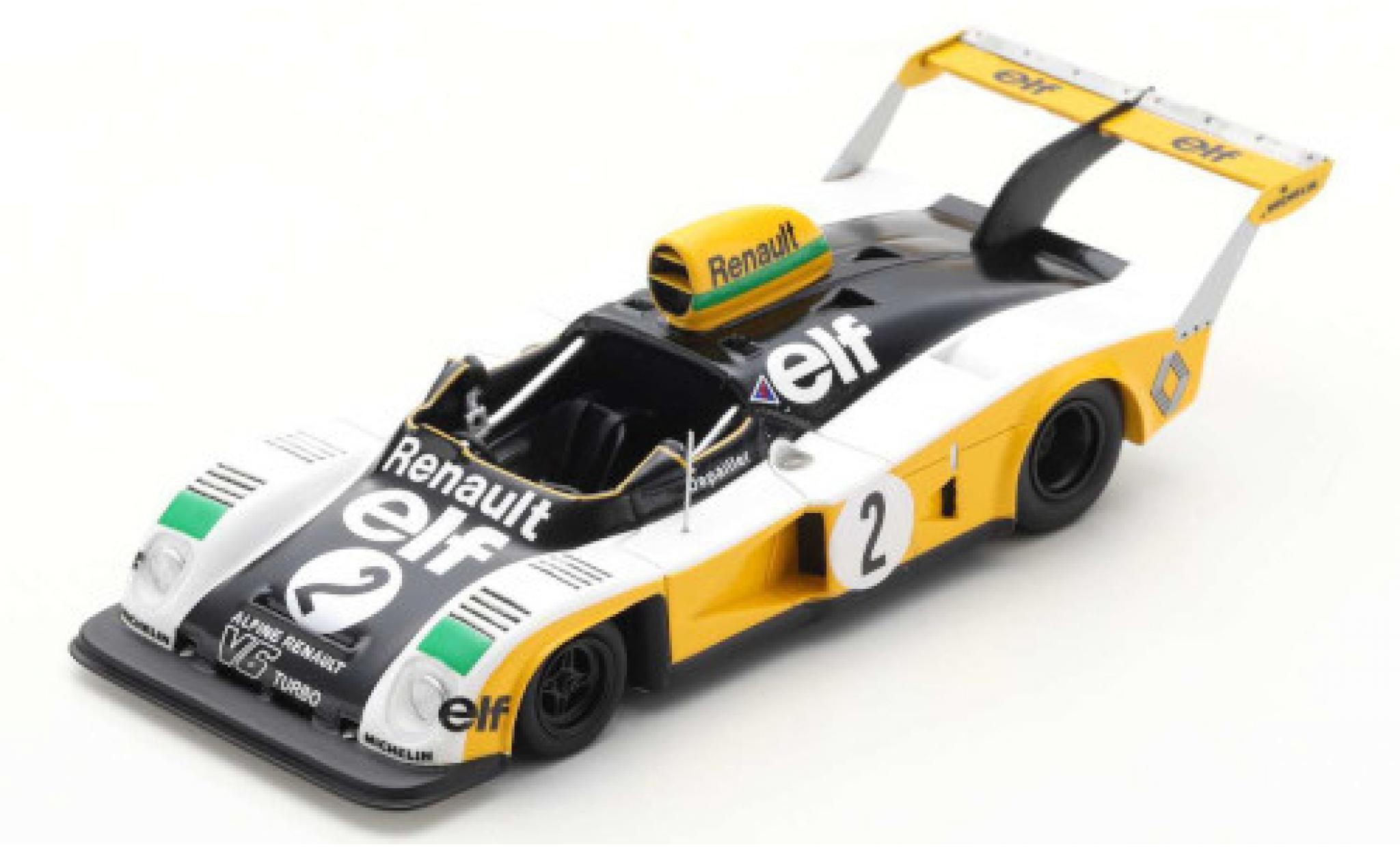 Alpine A442 1/43 Spark A 442 RHD No.2 300 Km N&uuml;rburgring 1976 P.Depailler diecast model cars