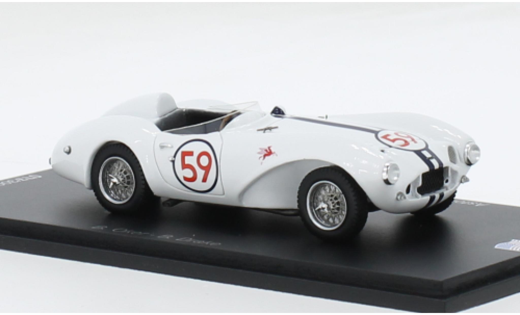 Aston Martin DB3 1/43 Spark S RHD No.59 6h Cotati 1969 1:43 diecast model cars