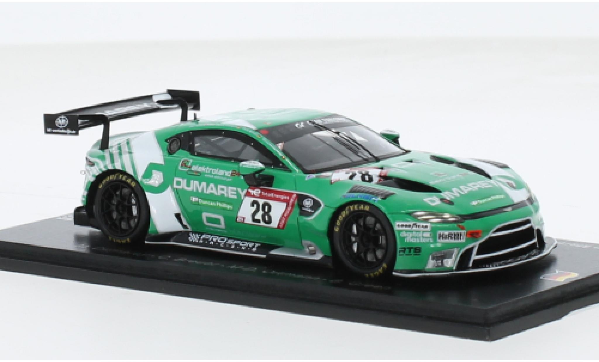 Aston Martin Vantage 1/43 Spark AMR GT3 No.28 PROsport-Racing 24h N&uuml;rburgring 2023 1:43 diecast model cars