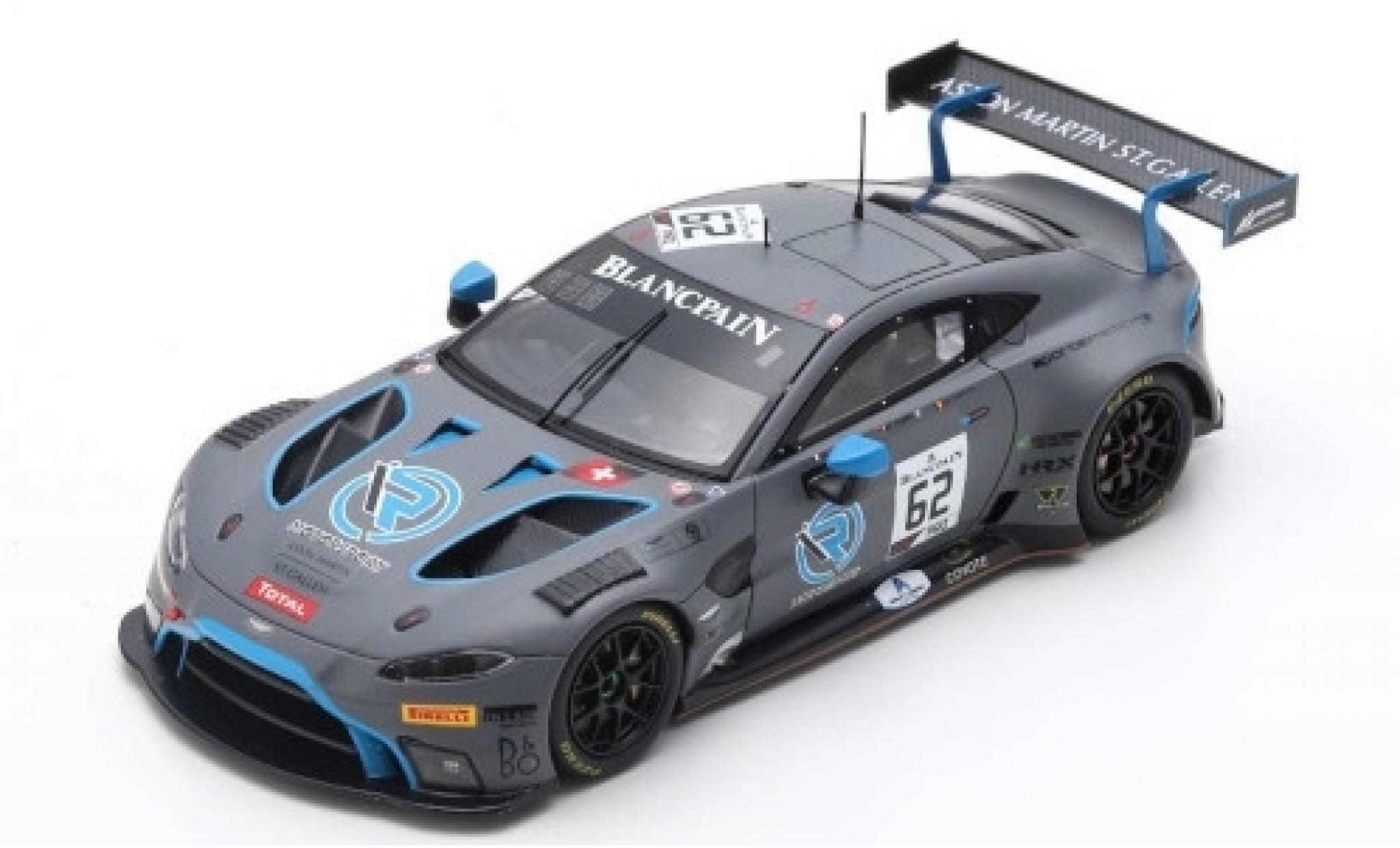 Aston Martin Vantage 1/43 Spark AMR GT3 No.62 R-Motorsport 24h Spa 2019 M.Vaxiviere/M.Parry/M.Martin diecast model cars