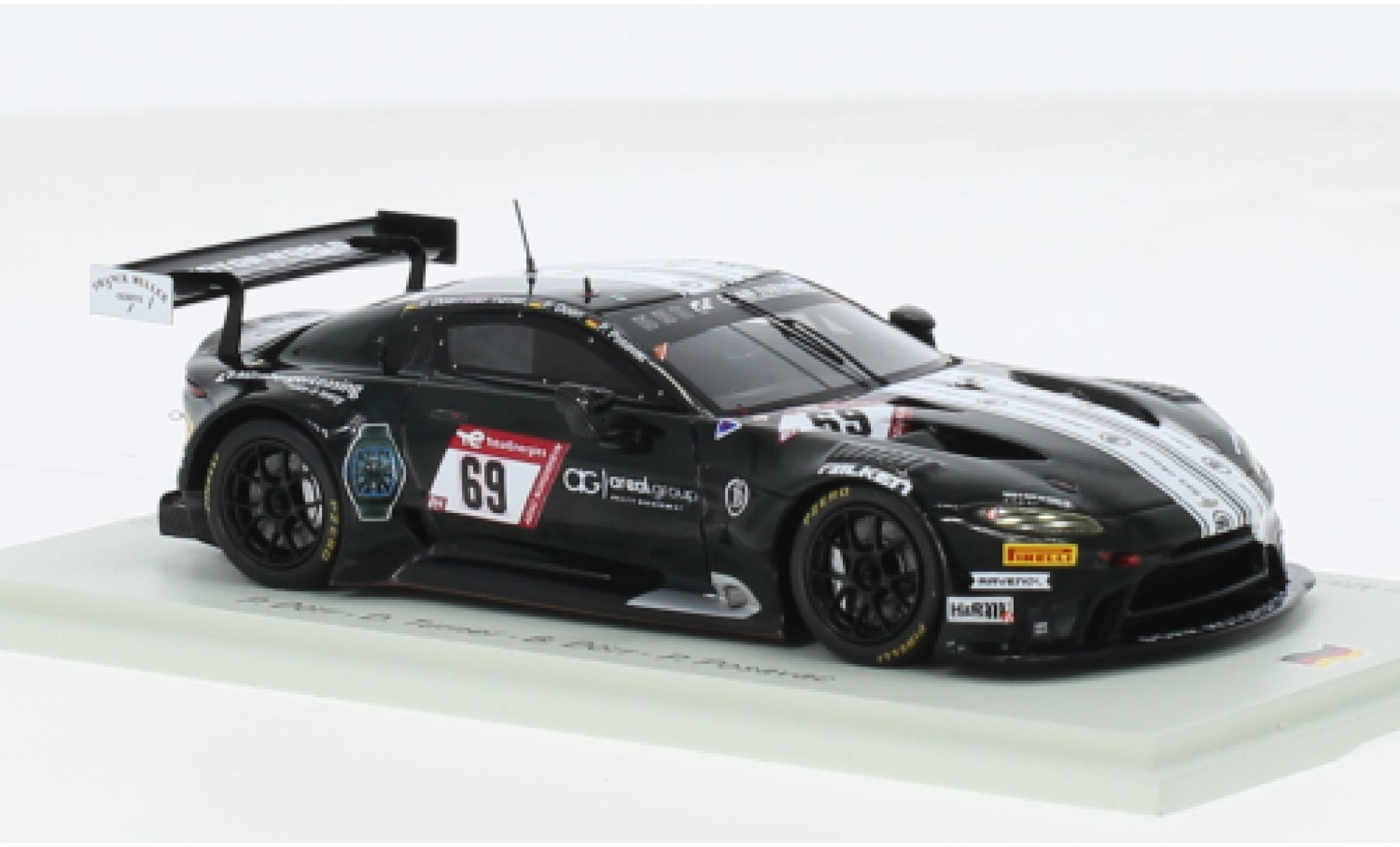 Aston Martin Vantage 1/43 Spark AMR GT3 No.69 D&ouml;rr Motorsport 24h N&uuml;rburgring 2023 1:43 diecast model cars