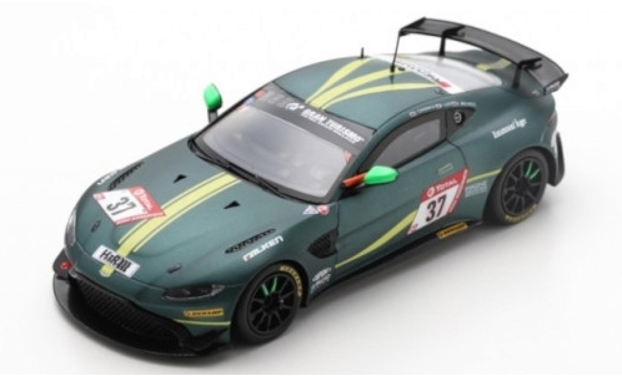 Aston Martin Vantage 1/43 Spark AMR GT4 No.37 AMR Performance Center 24h N&uuml;rburgring 2019 J.Chadwick/P.Cate/A.Brundle diecast model cars