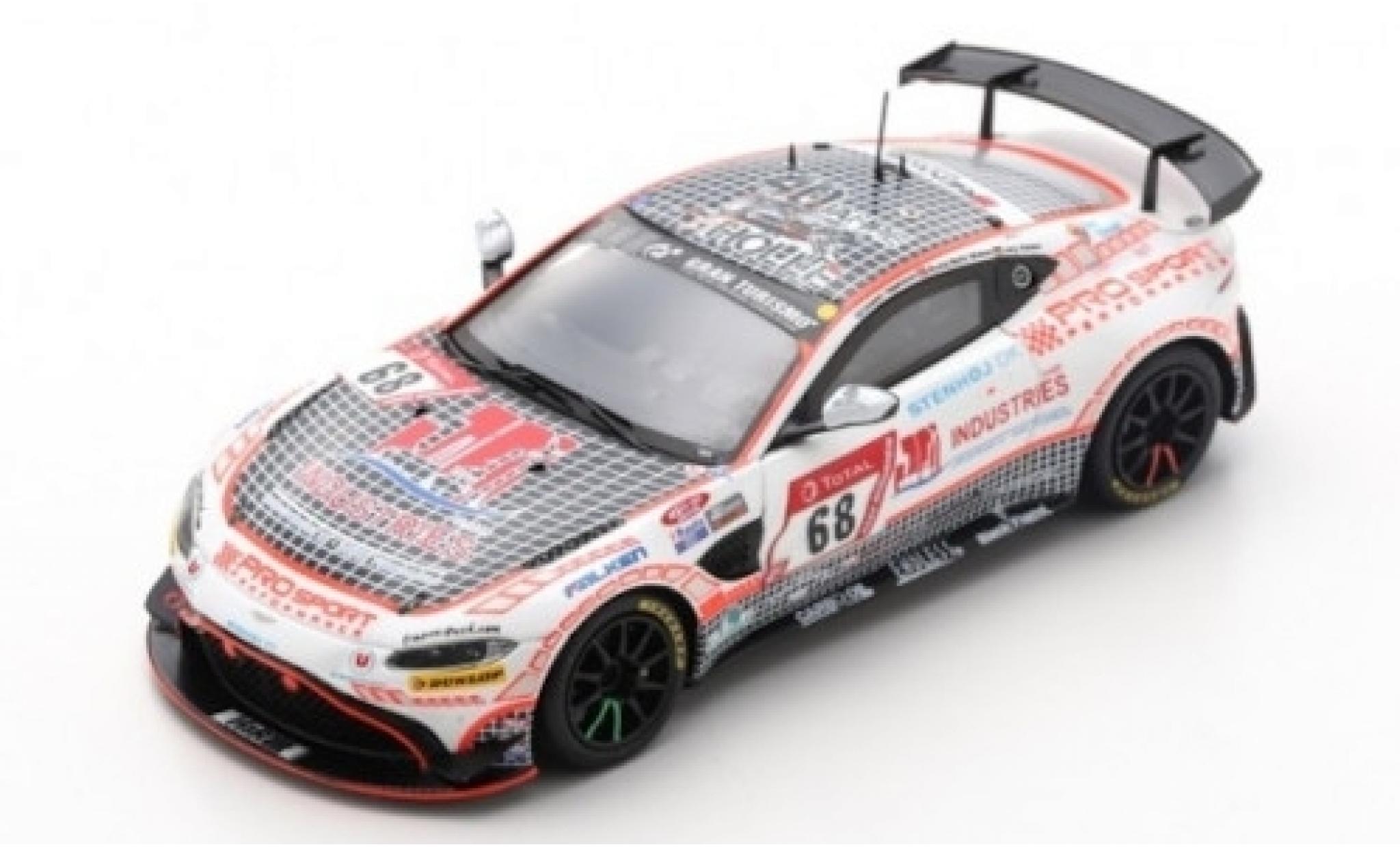 Aston Martin Vantage 1/43 Spark AMR GT4 No.68 Prosport-Performance GmbH 24h N&uuml;rburgring 2019 V.J&ouml;rg/N.Moller-Madsen/J.Lappalainen diecast model cars