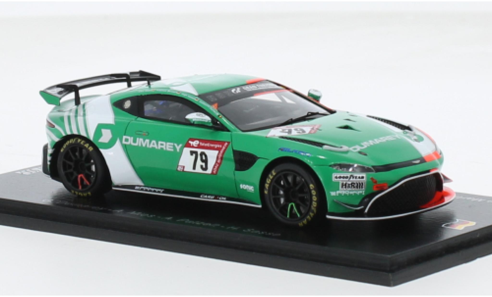 Aston Martin V8 Vantage GT4 1/43 Spark Vantage AMR GT4 No.79 PROsport-Racing 24h N&uuml;rburgring 2023 1:43 diecast model cars