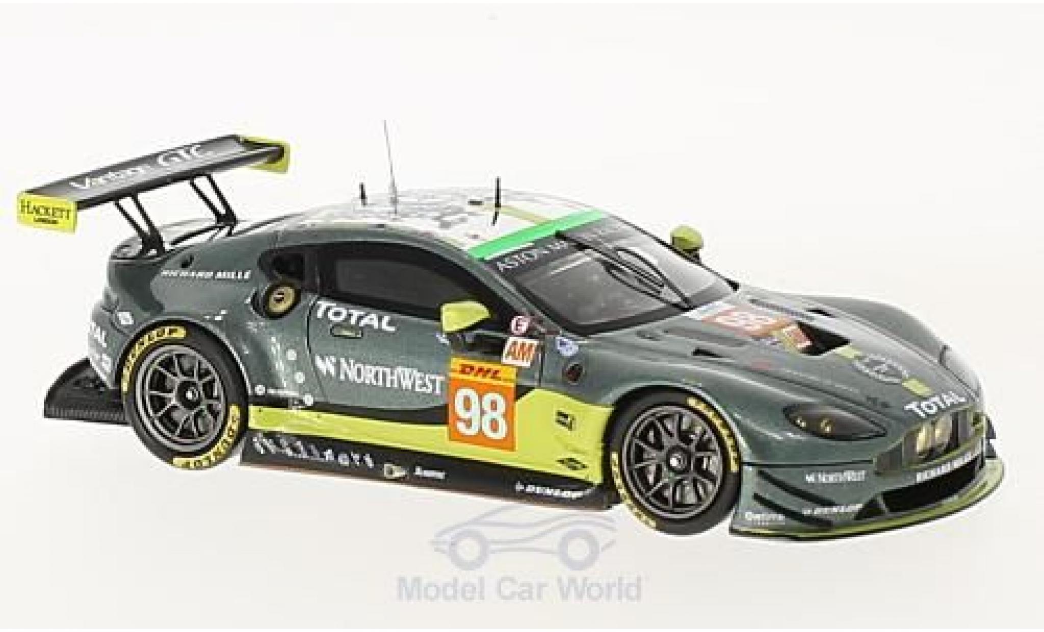 Aston Martin Vantage 1/43 Spark GTE No.98 Racing 24h Le Mans 2017 P.Dalla Lana/P.Lamy/M.Lauda diecast model cars