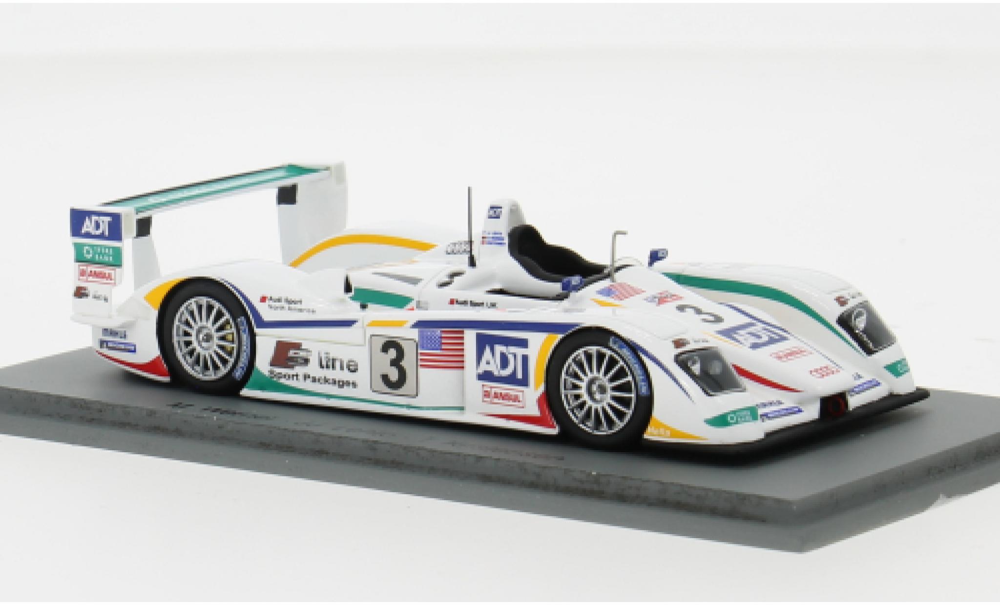 Audi R8 1/43 Spark 24h Le Mans 2005 #3 1:43 diecast model cars