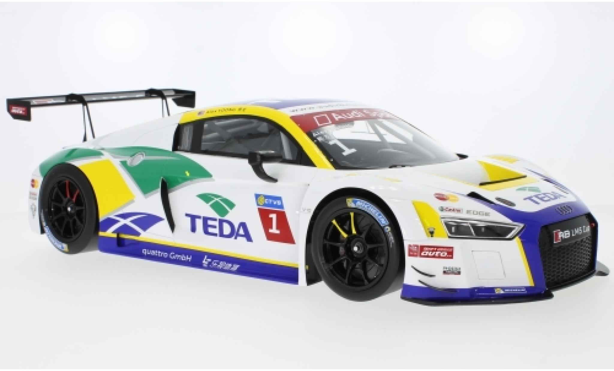 Audi R8 1/12 Spark LMS Cup No.1 Teda Racing Team LMS Cup 2016 A.Yoong diecast model cars