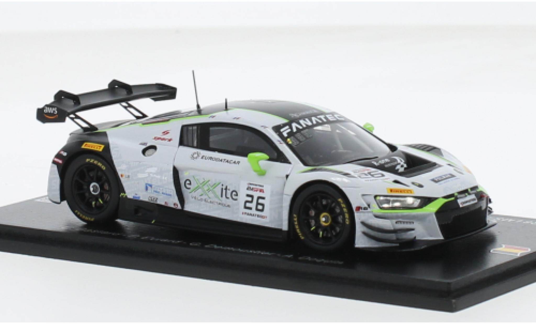 Audi R8 1/43 Spark LMS GT3 EVO II No.26 Sainteloc Junior Team 24h Spa 2023 1:43 diecast model cars