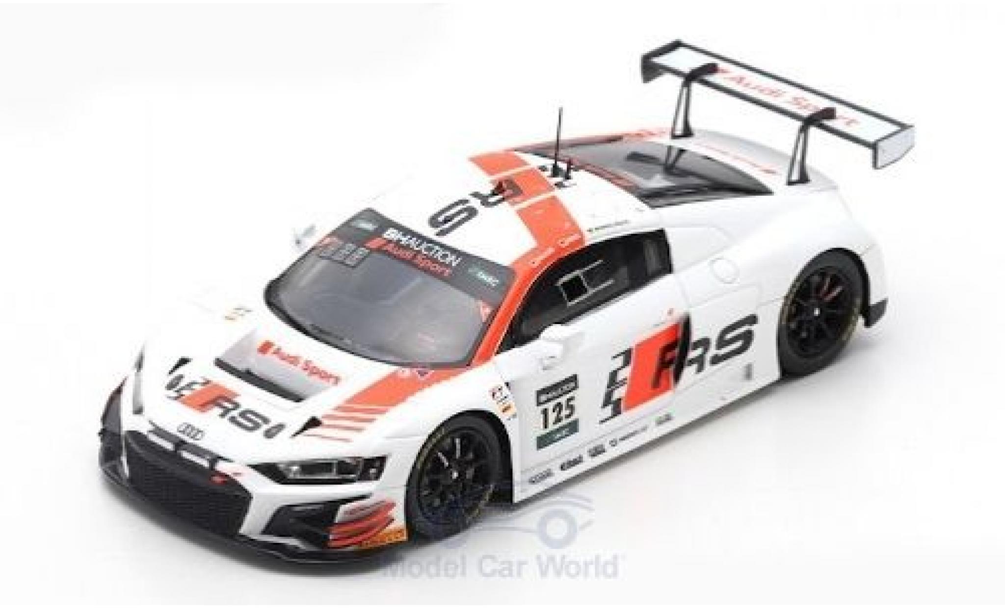 Audi R8 1/43 Spark LMS GT3 No.125 Sport Team Absolute Racing 10H Suzuka 2019 M.Winkelhock/C.Haase/C.Mies diecast model cars