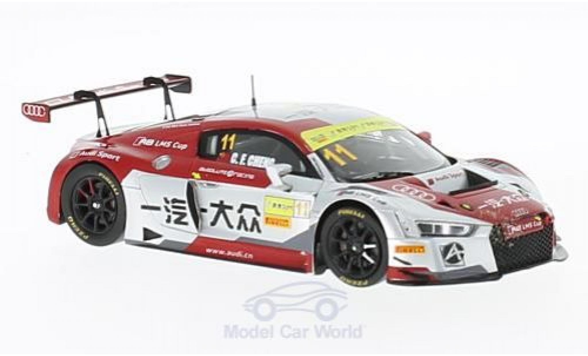 Audi R8 1/43 Spark LMS No.11 Absolute Racing Macau GT Cup 2016 C.F.Cheng diecast model cars