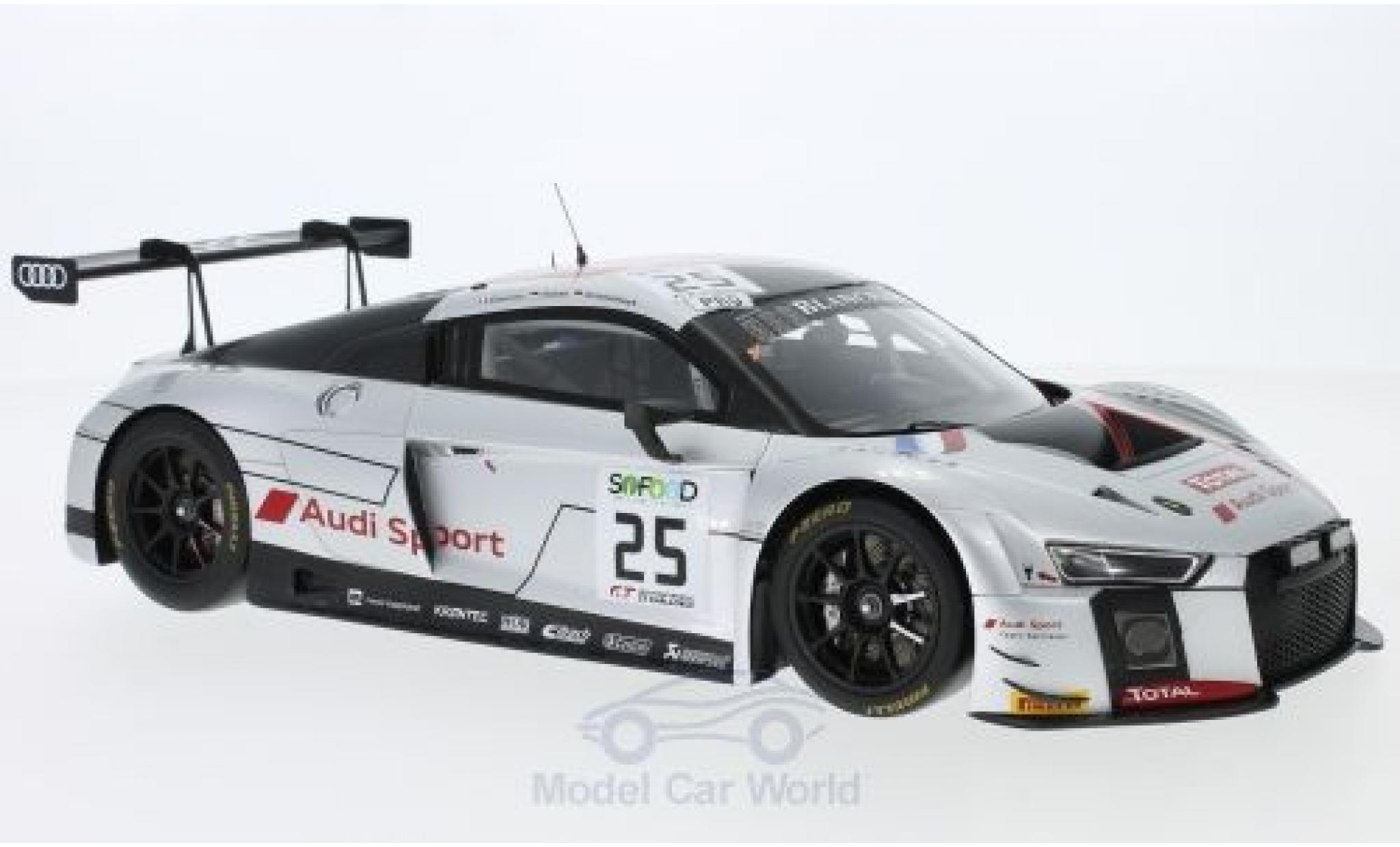 Audi R8 1/12 Spark LMS No.25 Sport Team Sainteloc 24h Spa 2017 C.Hasse/J.Gounon/M.Winkelhock diecast model cars