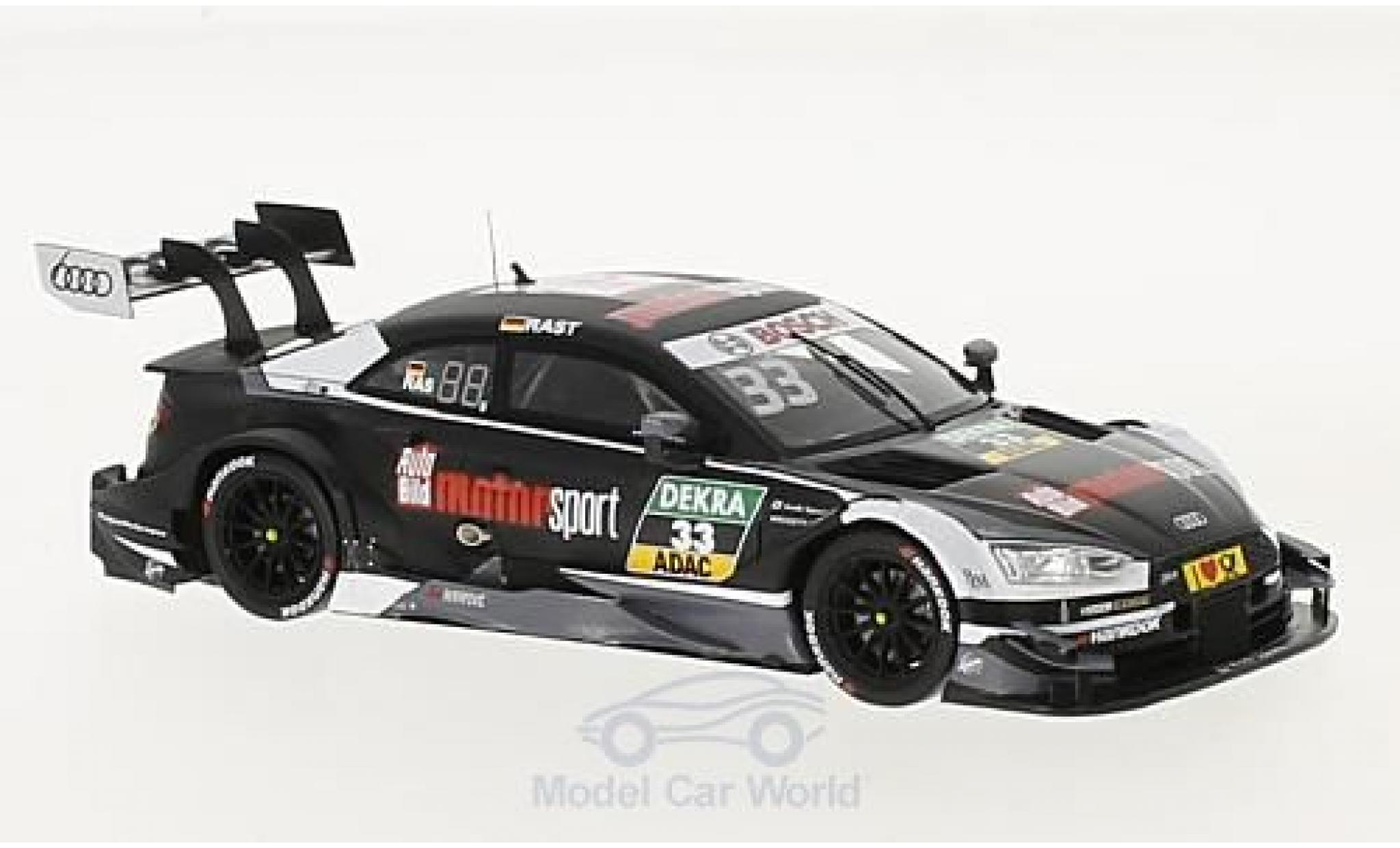 Audi RS5 DTM 1/43 Spark RS 5 DTM No.33 Sport Team Rosberg Auto Bild Motorsport DTM 2017 R.Rast diecast model cars