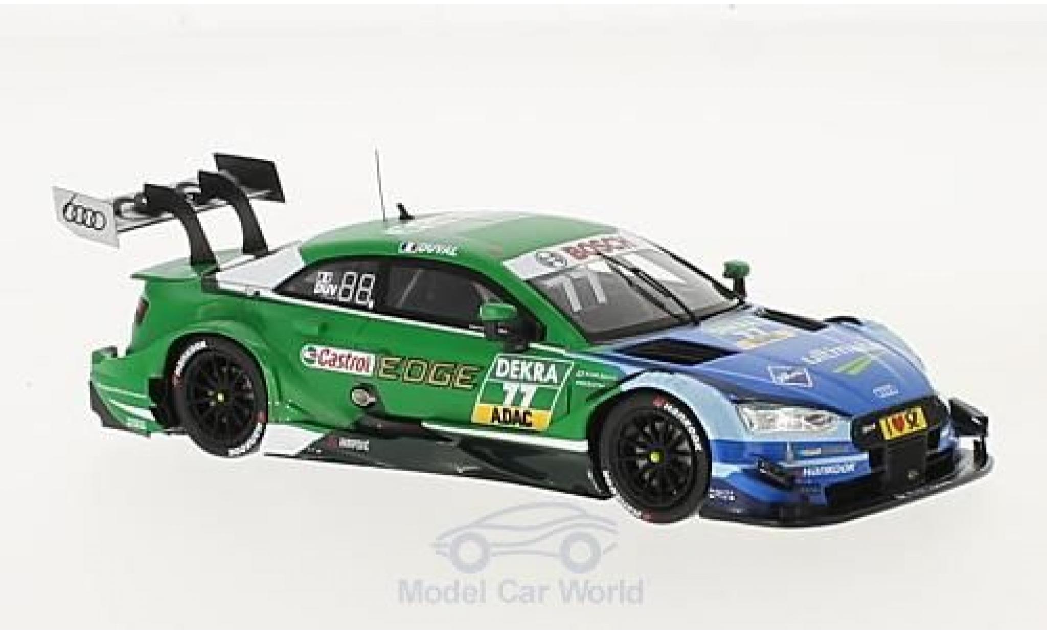 Audi RS5 DTM 1/43 Spark RS 5 DTM No.77 Sport Team Phoenix ARAL ultimate / Castrol EDGE DTM 2017 L.Duval diecast model cars