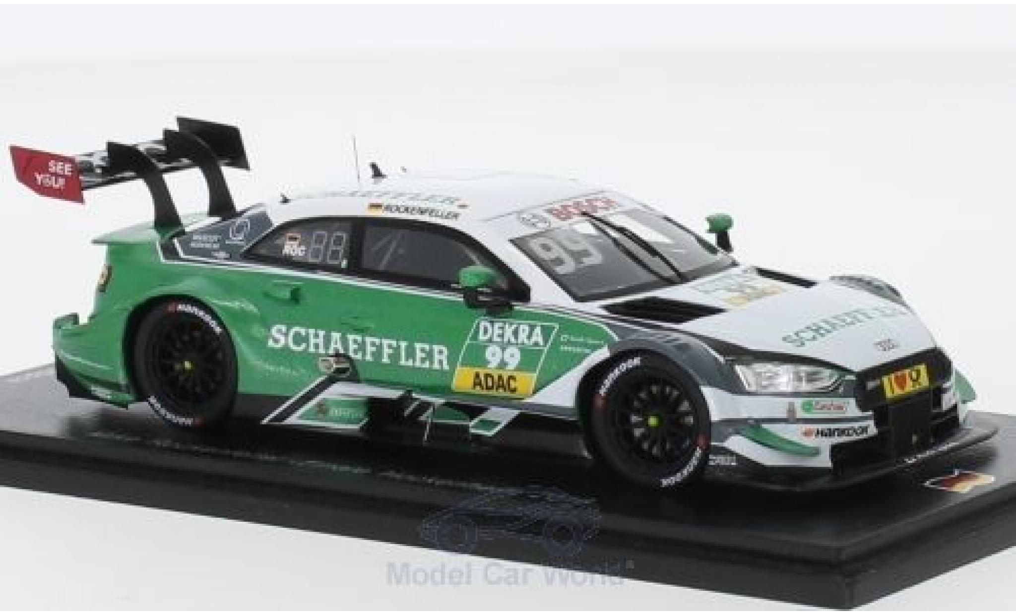 Audi RS5 1/43 Spark RS 5 DTM No.99 Sport Team Phoenix DTM Hockenheim 2018 M.Rockenfeller diecast model cars