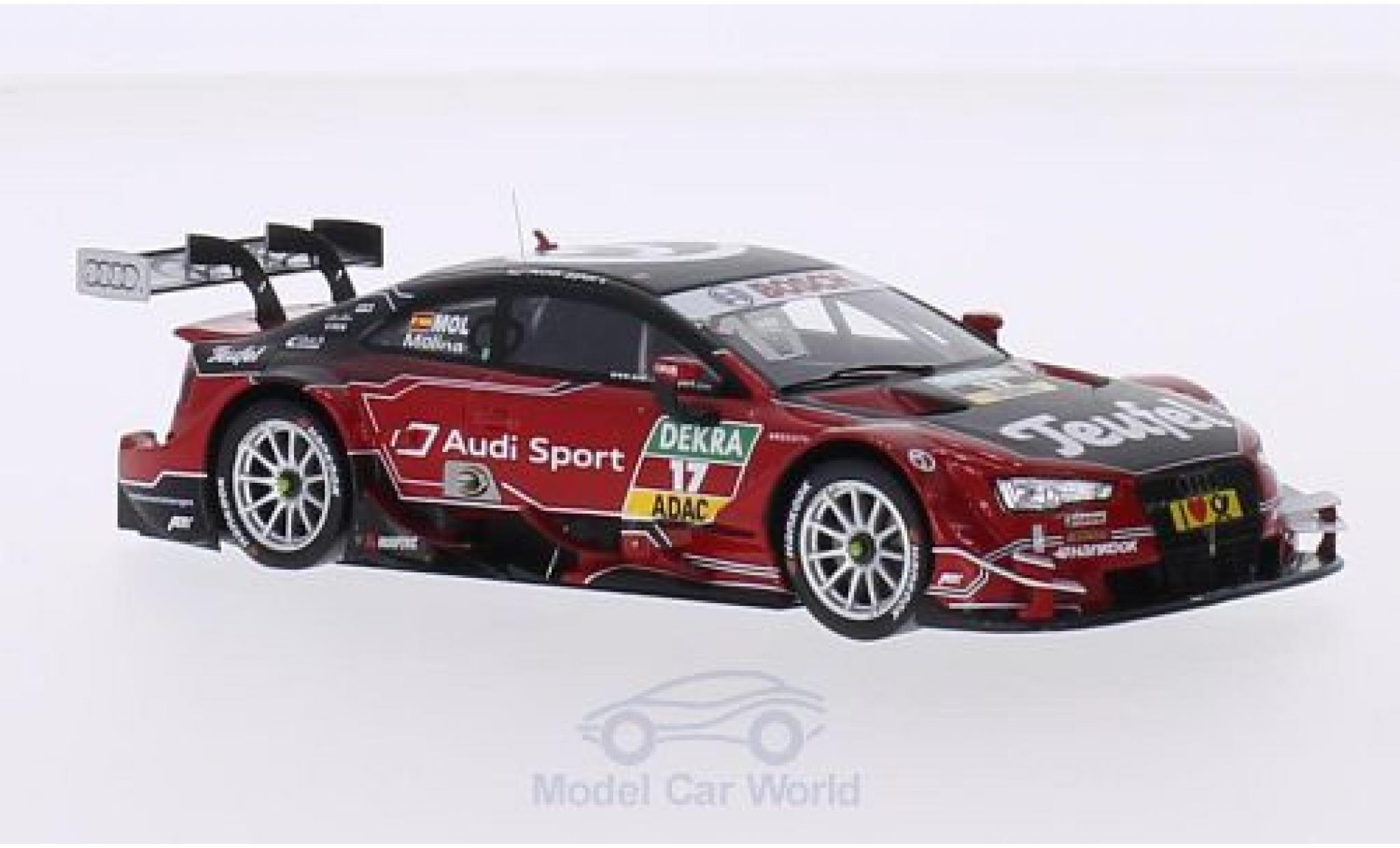 Audi RS5 DTM 1/43 Spark DTM No.17 Sport Team Abt Sportsline Teufel DTM 2015 M.Molina diecast model cars