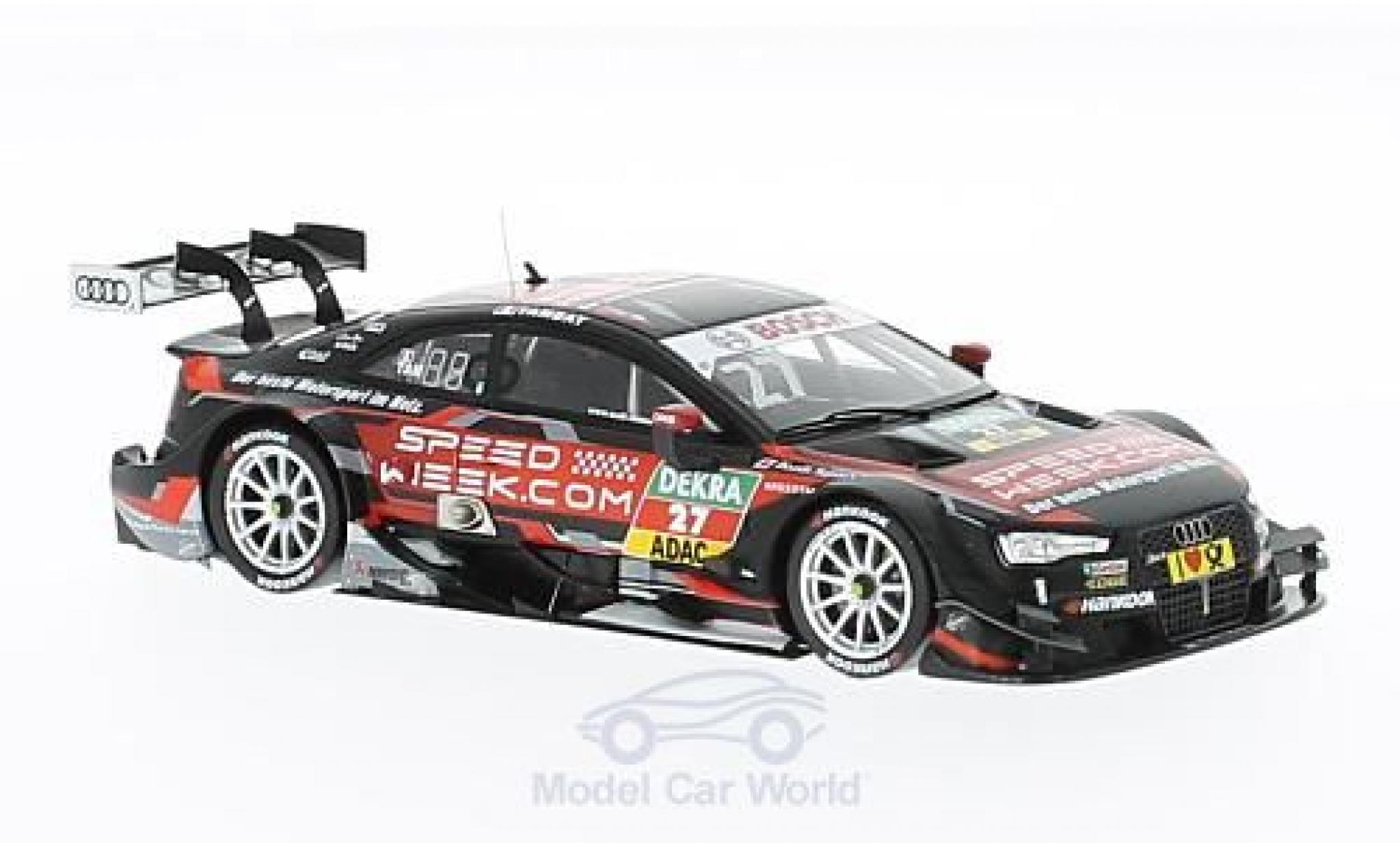 Audi RS5 DTM 1/43 Spark DTM No.27 Sport Team Rosberg Speedweek.com DTM 2016 A.Tambay diecast model cars