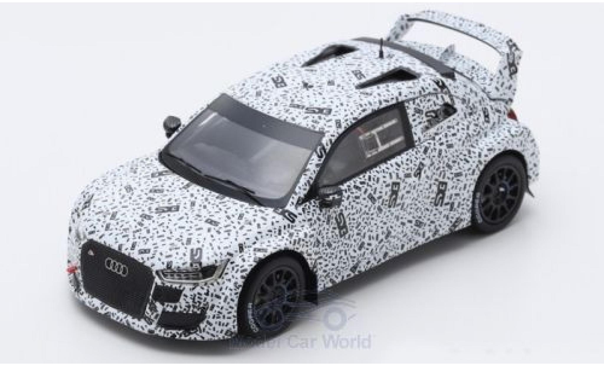 Audi S1 1/43 Spark EKS RX EKS Sport World RX Loheac 2018 Testversion M.Ekstr&ouml;m diecast model cars