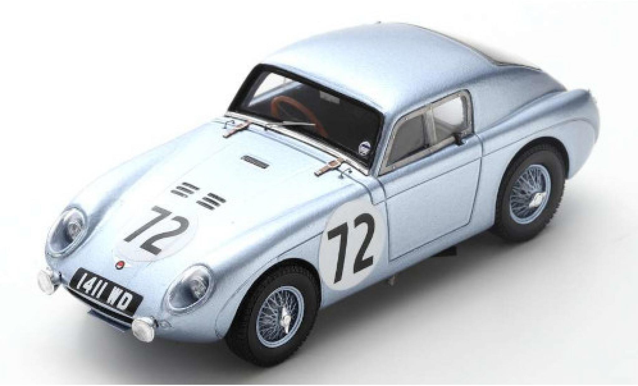 Austin Healey Sprite 1/43 Spark RHD No.72 Donald Healey Motor Co. 12h Sebring 1962 J.Colgate/S.McQueen diecast model cars