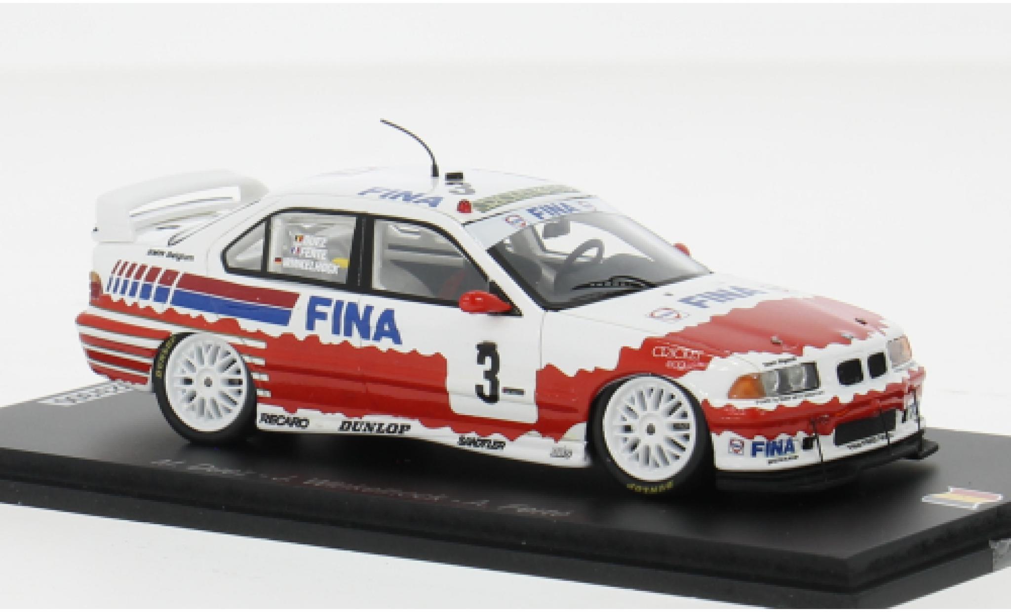 Bmw 318 1/43 Spark i (E36) No.3 24h Spa 1994 1:43 diecast model cars