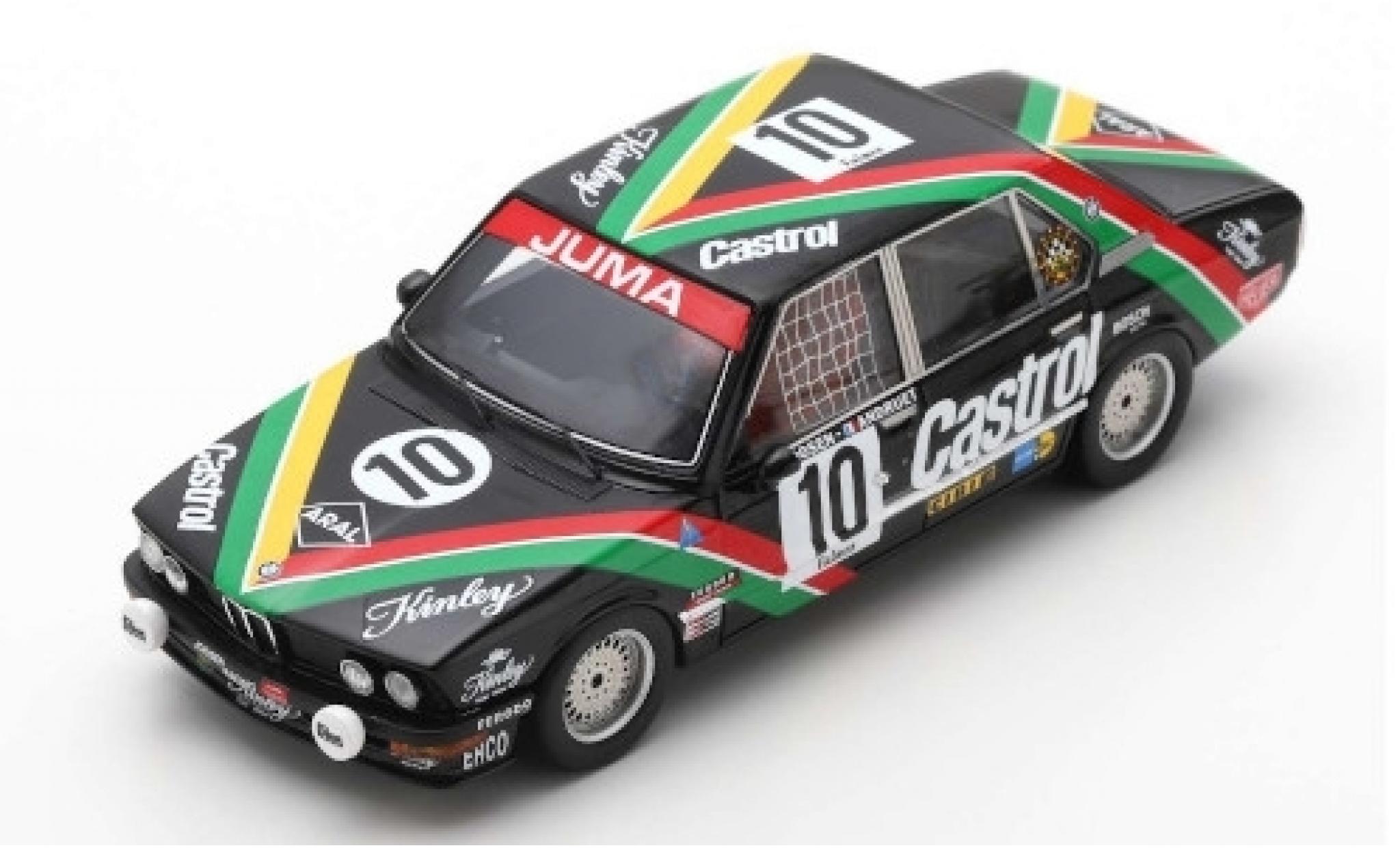 Bmw 530 1/43 Spark i No.10 Castrol 24h Spa 1977 E.Joosen/J-C.Andruet diecast model cars