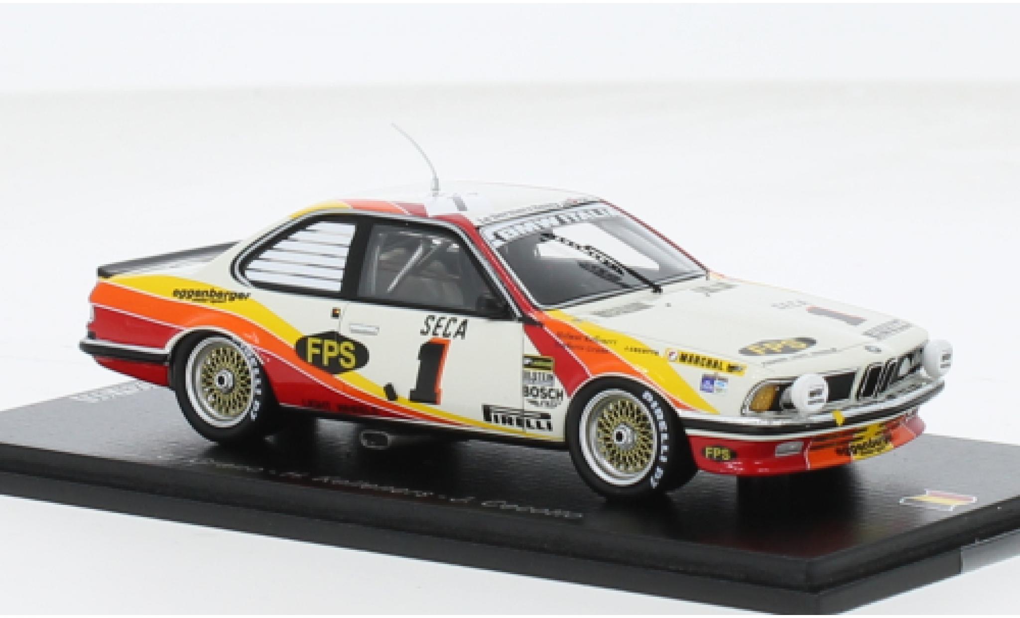 Bmw 635 1/43 Spark CSi No.1 24h Spa 1983 1:43 diecast model cars