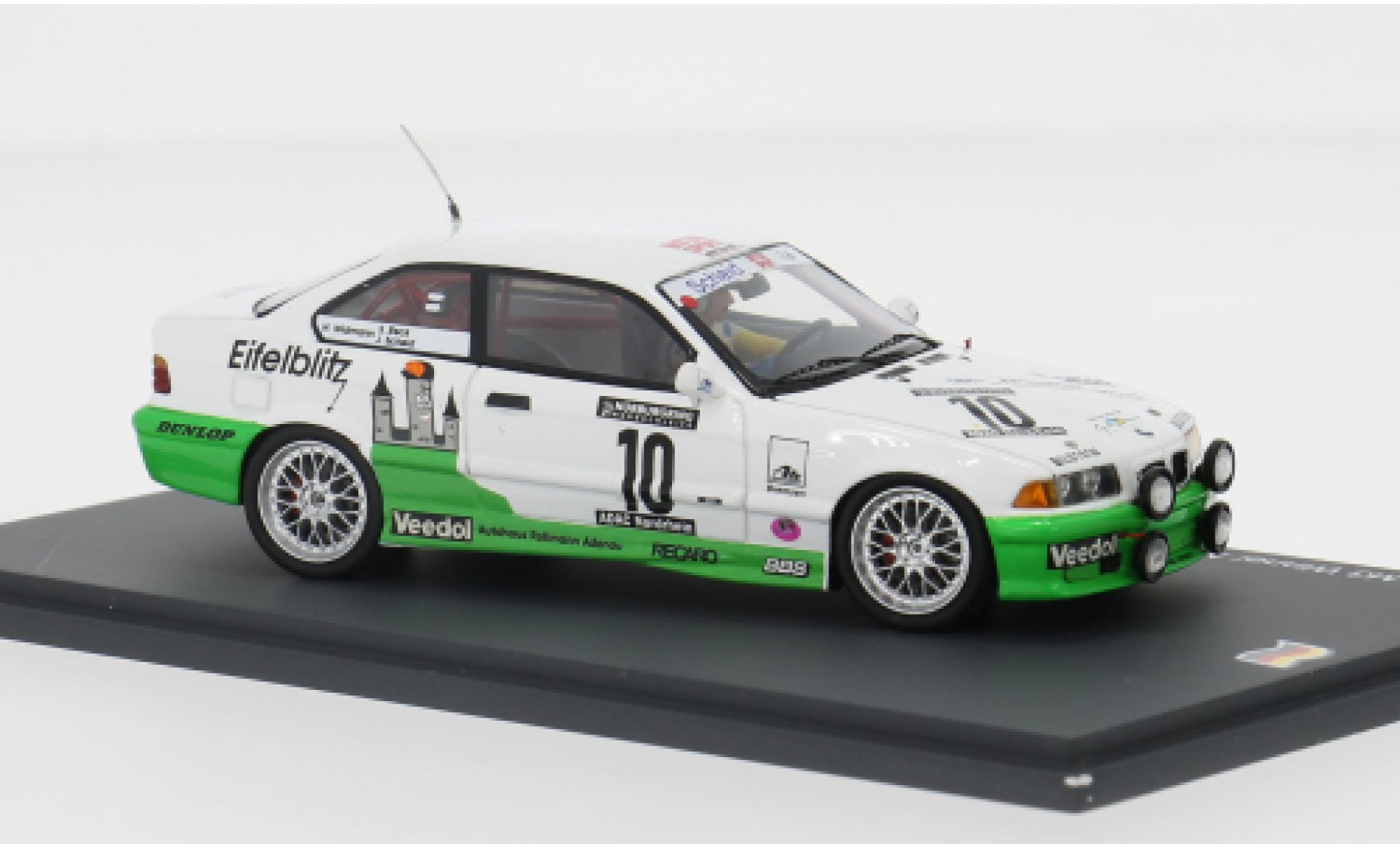 Bmw M3 1/43 Spark (E36) 24h N&uuml;rburgring 1996 #10 1:43 diecast model cars