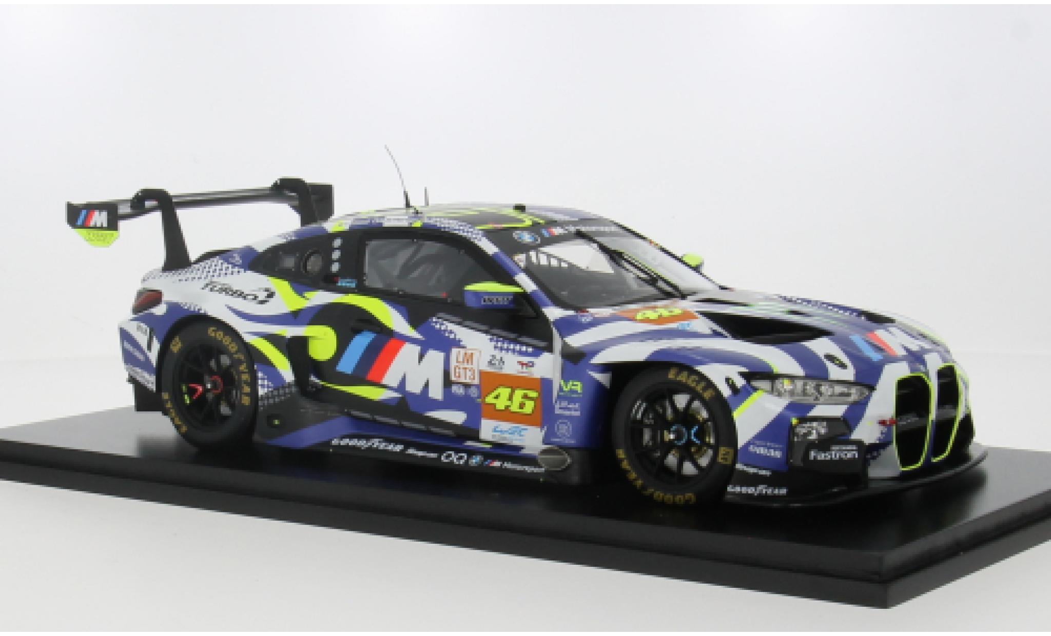 Bmw M4 1/18 Spark GT3 24h Le Mans 2024 Team WRT #46 1:18 diecast model cars
