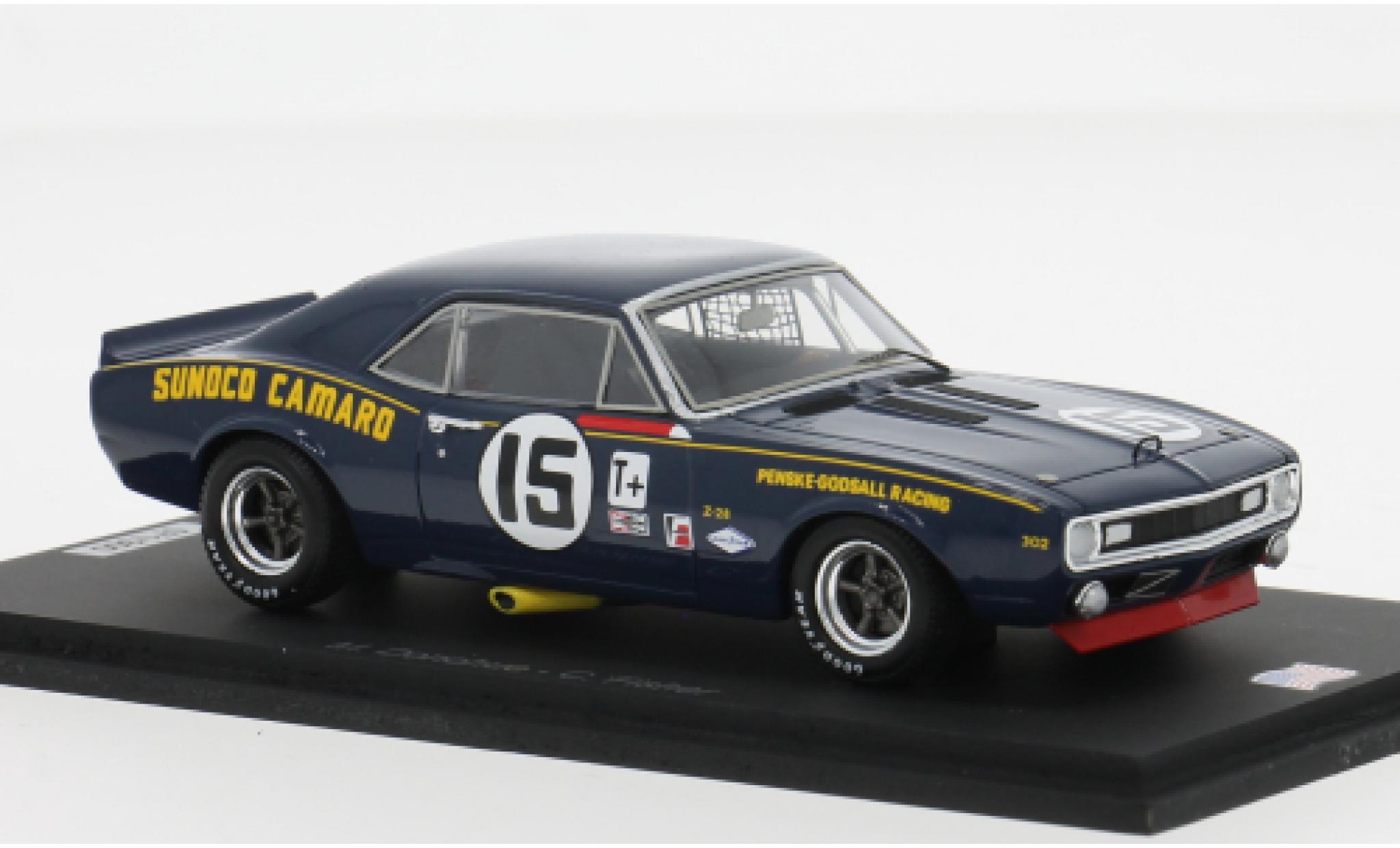 Chevrolet Camaro 1/43 Spark 12h Sebring 1968 #15 1:43 diecast model cars
