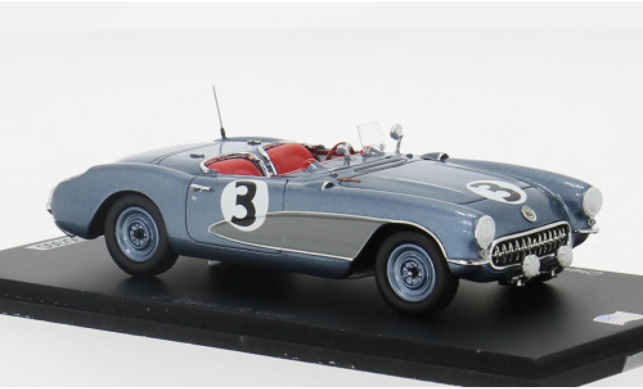 Chevrolet Corvette 1/43 Spark (C1) No.3 12h Sebring 1956 1:43 diecast model cars